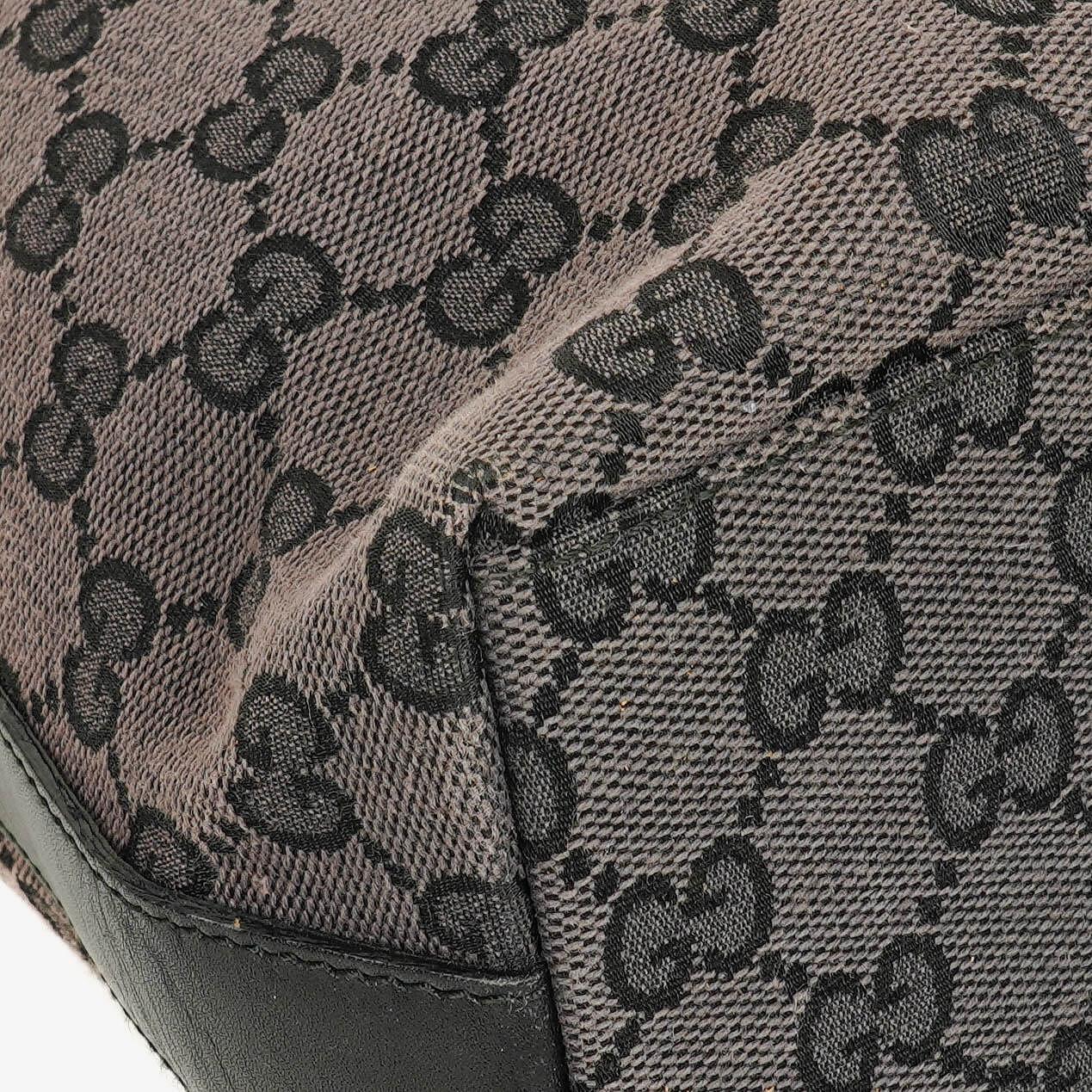 Gucci GG Canvas And Leather Shoulder Hobo Bag