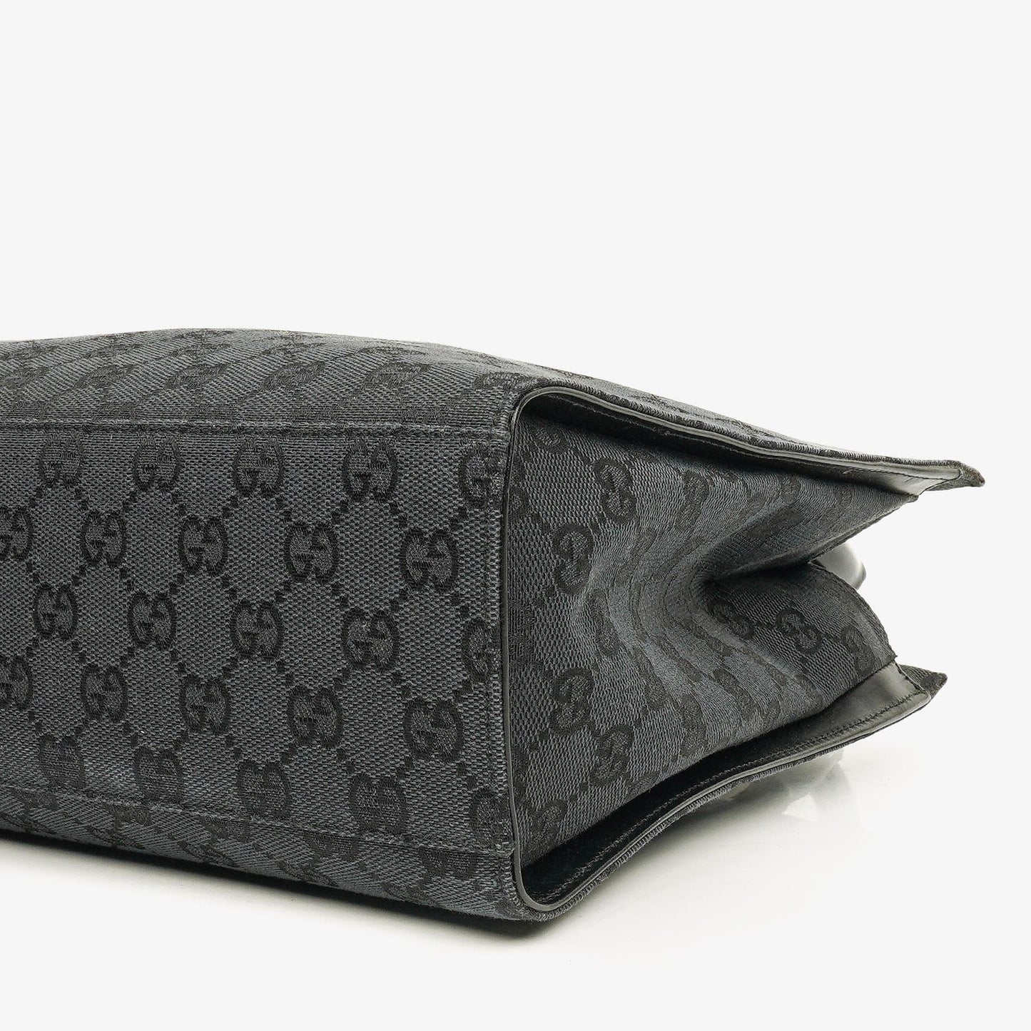 Gucci GG Canvas Bamboo Top Handle Tote Bag