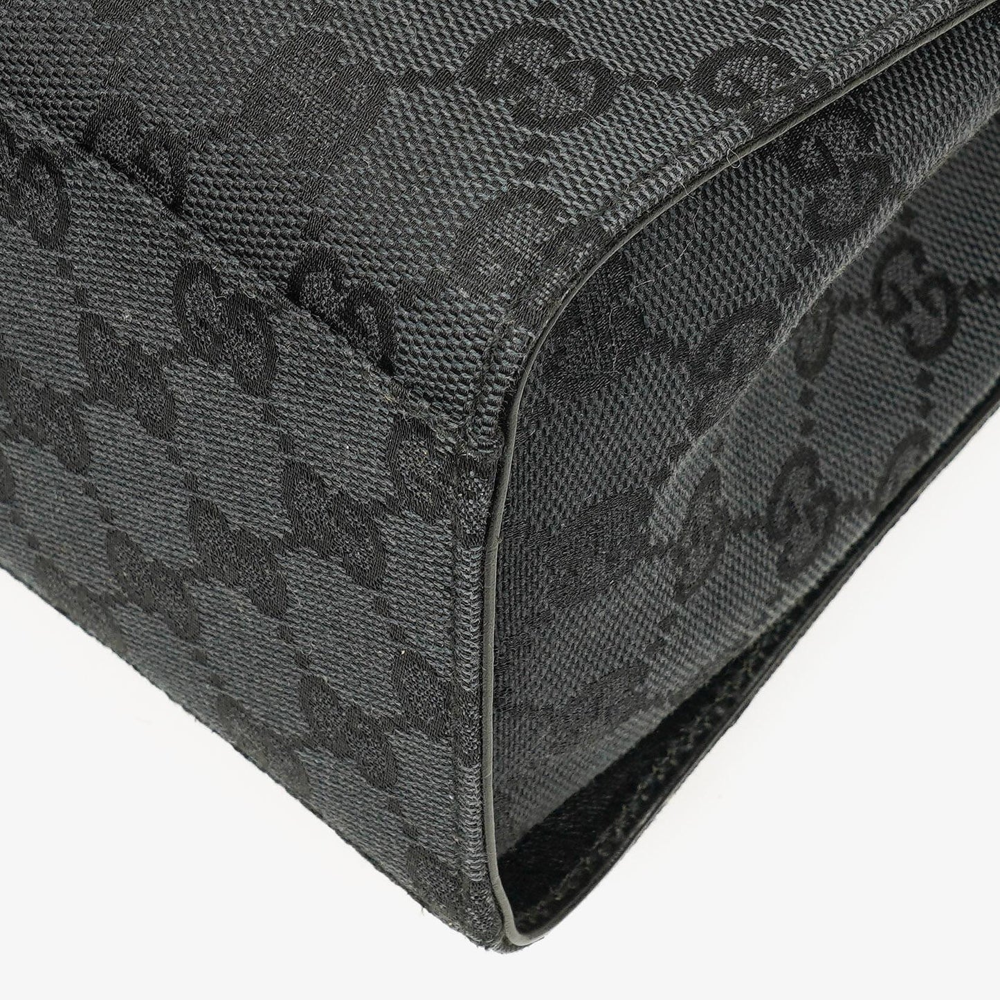 Gucci GG Canvas Bamboo Top Handle Tote Bag