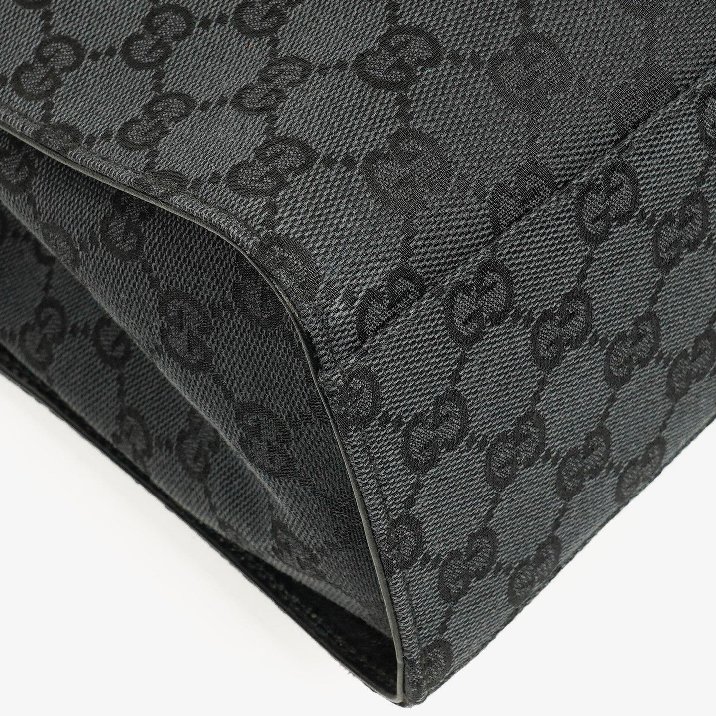 Gucci GG Canvas Bamboo Top Handle Tote Bag