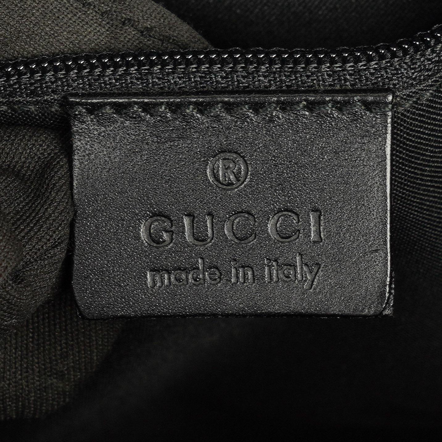 Gucci GG Canvas Bamboo Top Handle Tote Bag