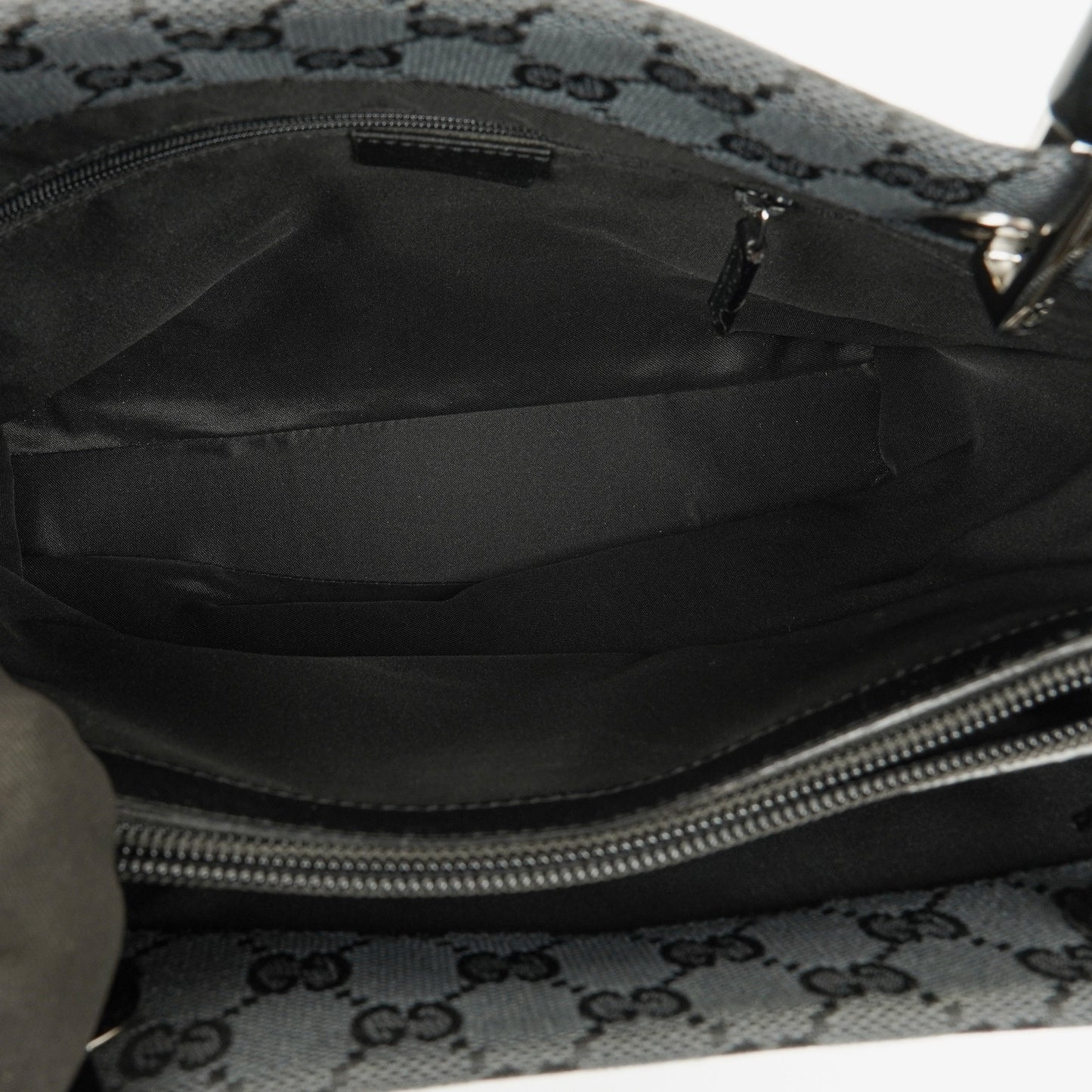 Gucci GG Canvas Bamboo Top Handle Tote Bag