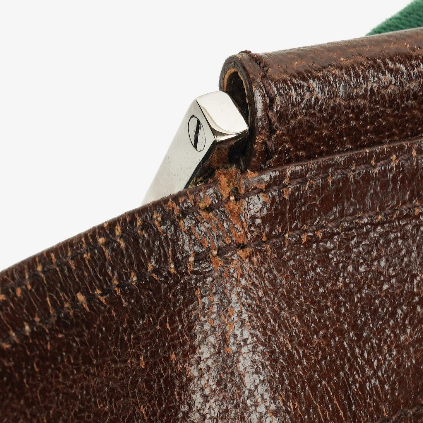 Gucci GG Canvas Double Pocket Web Messenger Bag