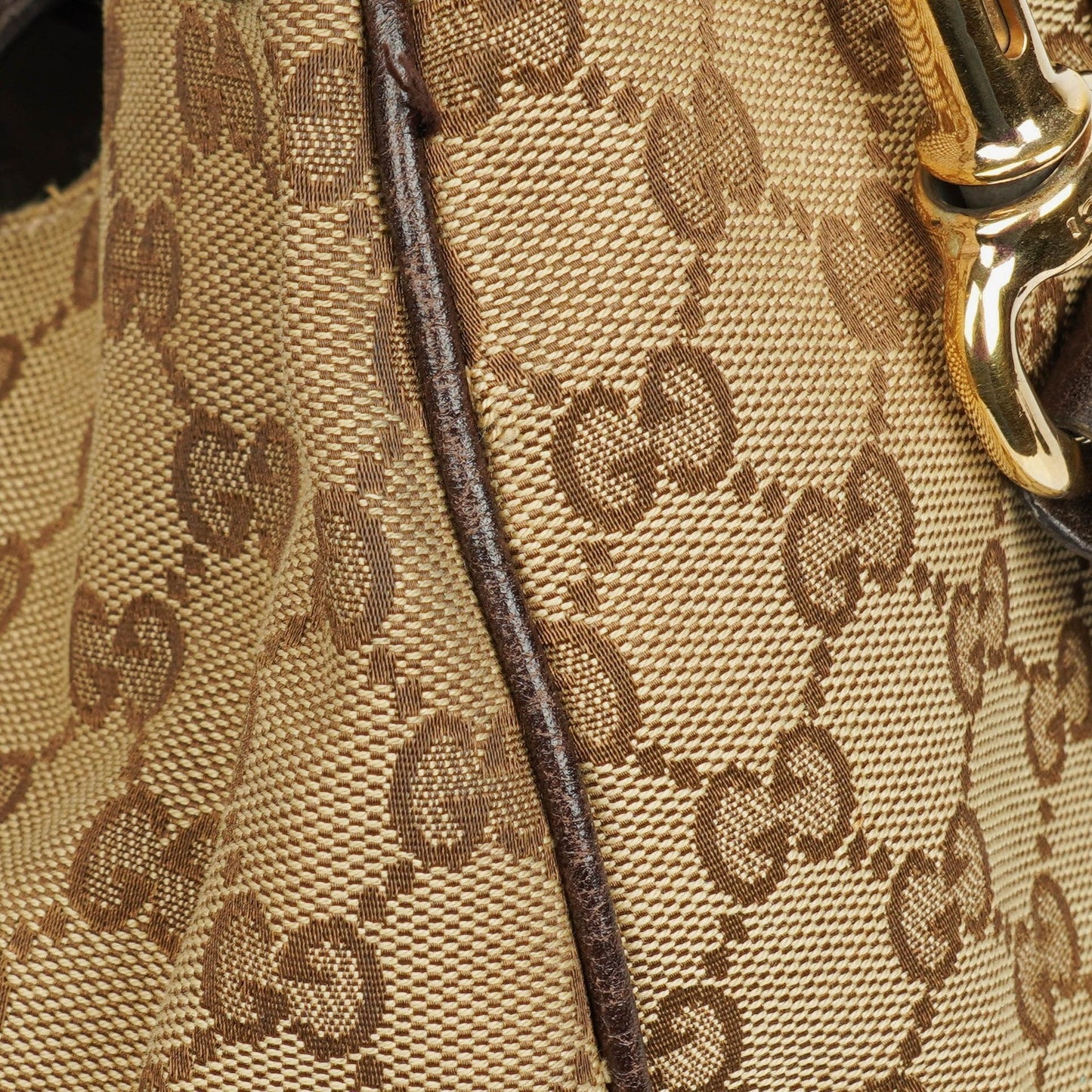 Gucci GG Canvas Dressage Hobo Bag