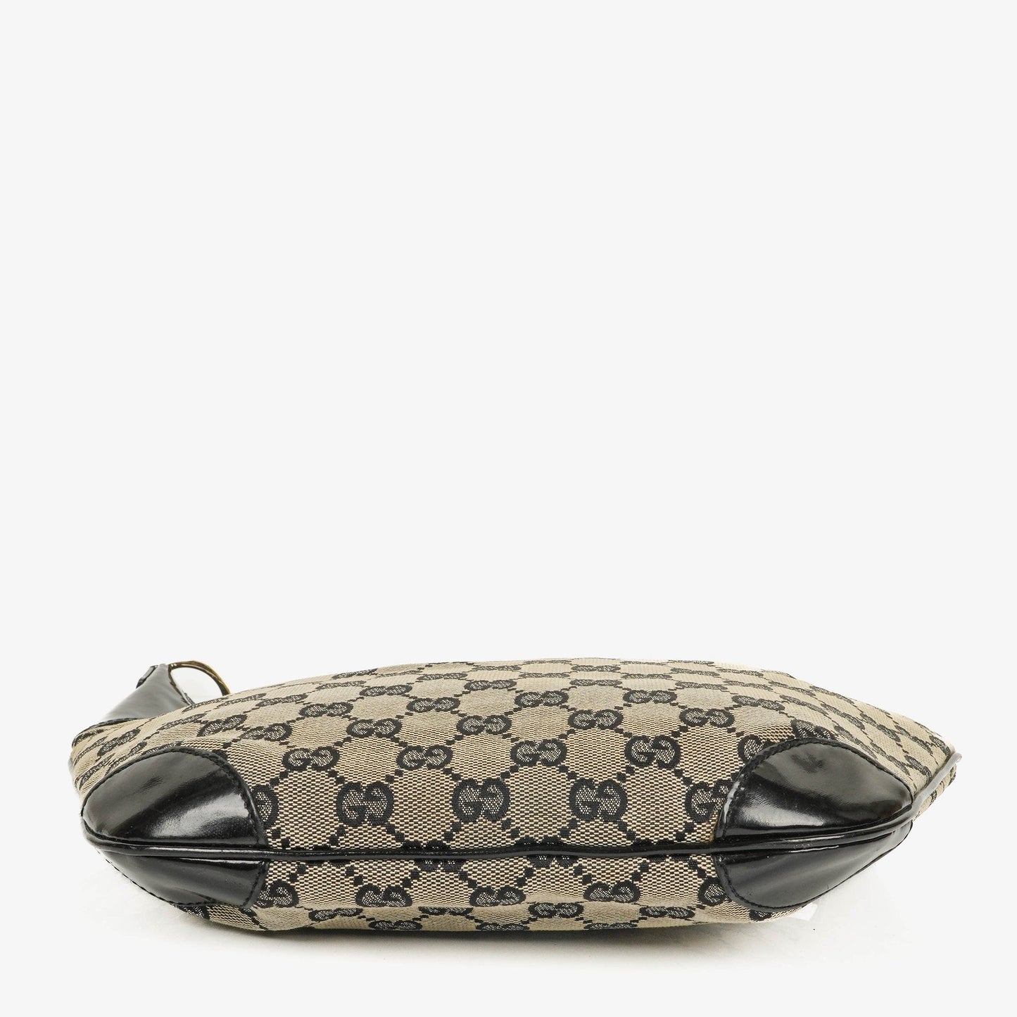 Gucci GG Canvas Handle Ring Hobo Bag