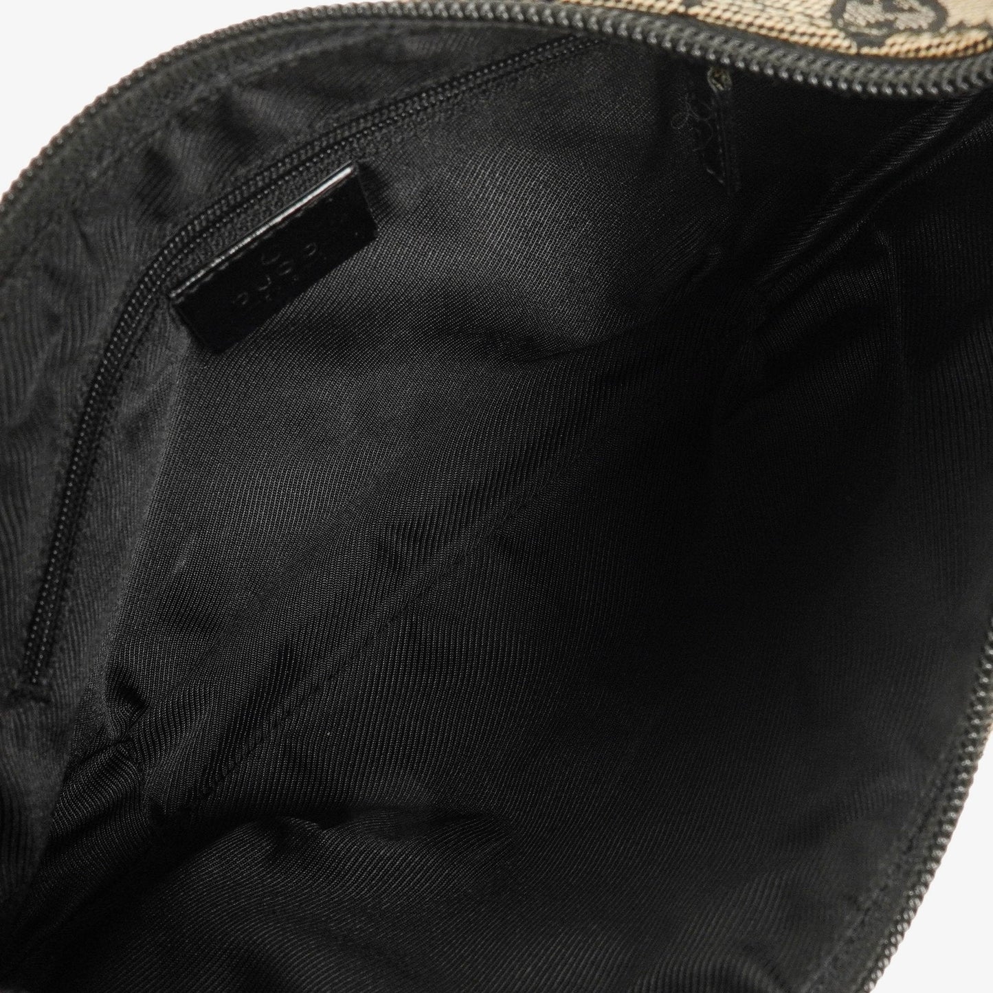 Gucci GG Canvas Handle Ring Hobo Bag