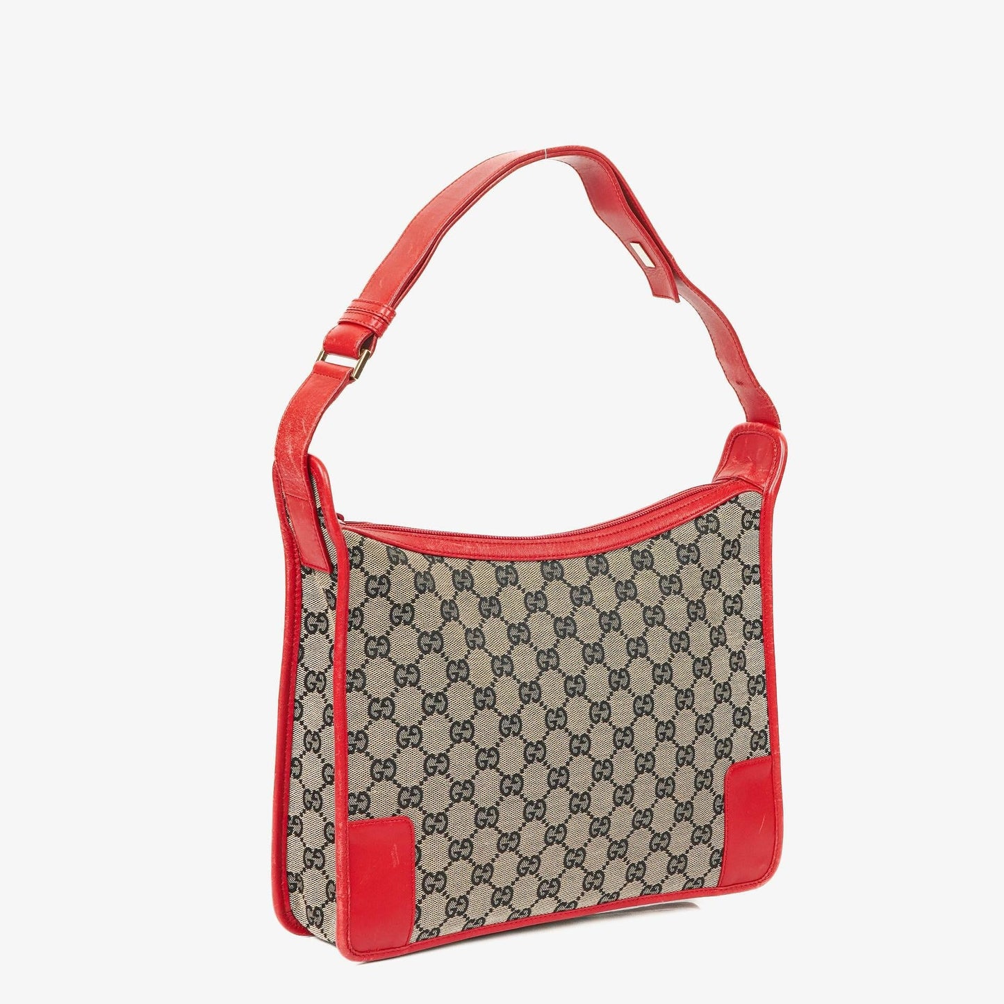 Gucci GG Canvas Shoulder Hobo Bag