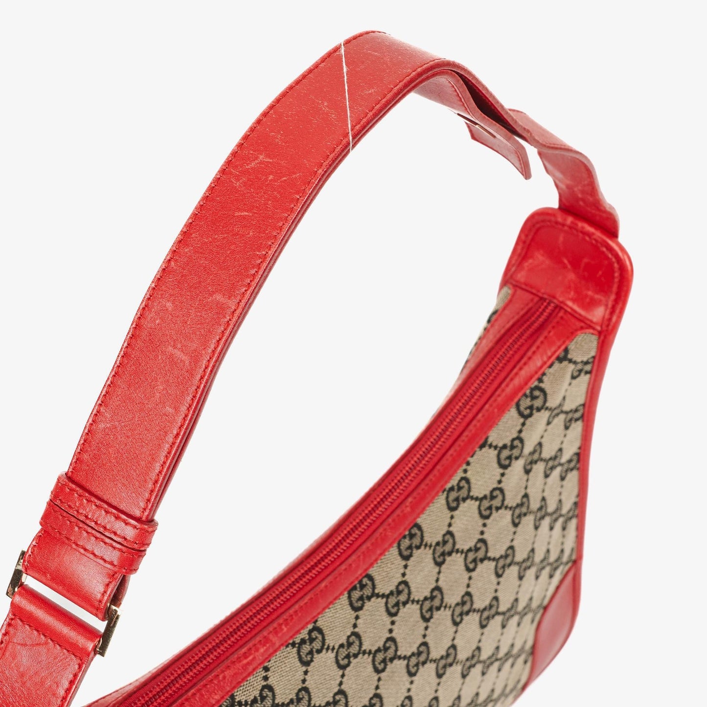Gucci GG Canvas Shoulder Hobo Bag