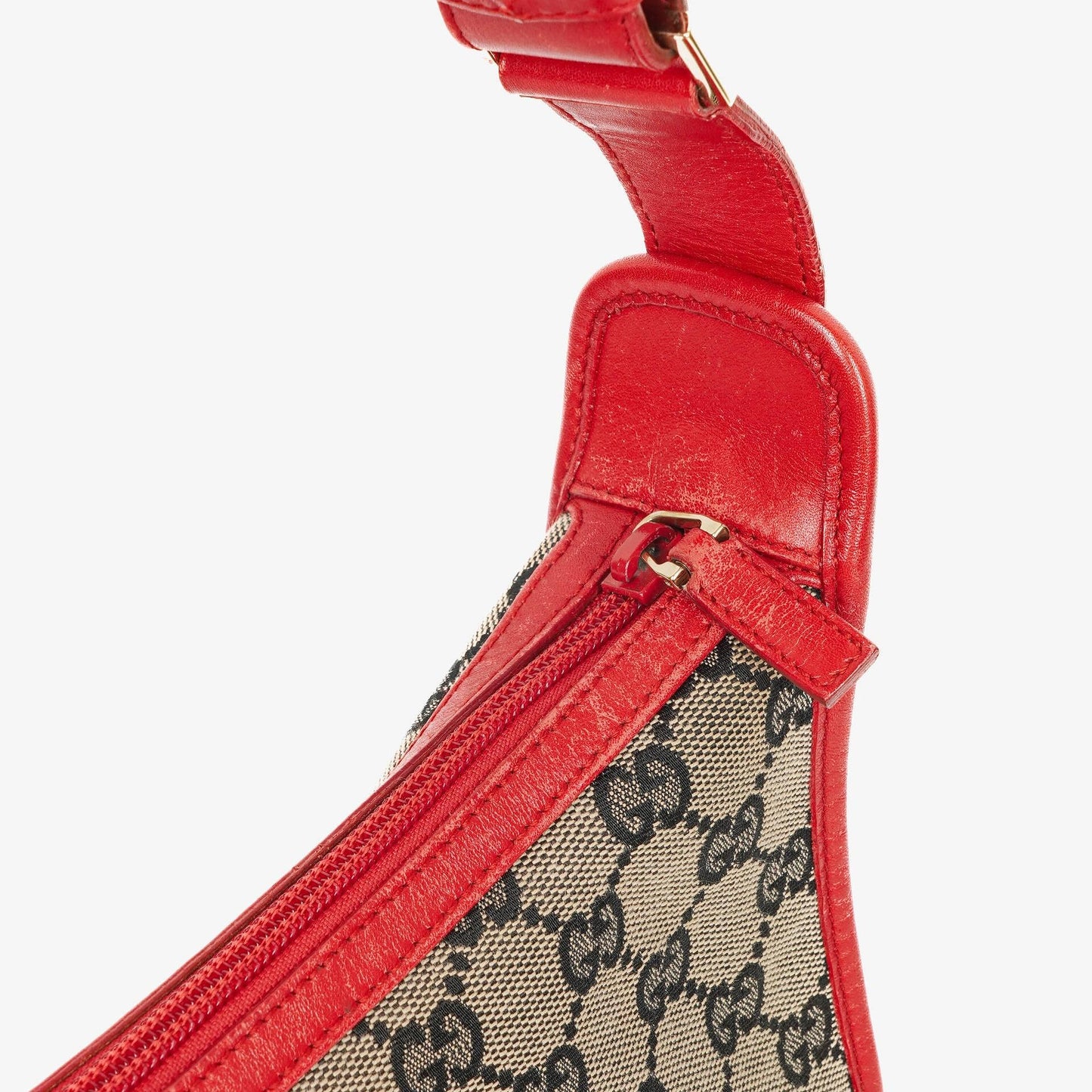 Gucci GG Canvas Shoulder Hobo Bag