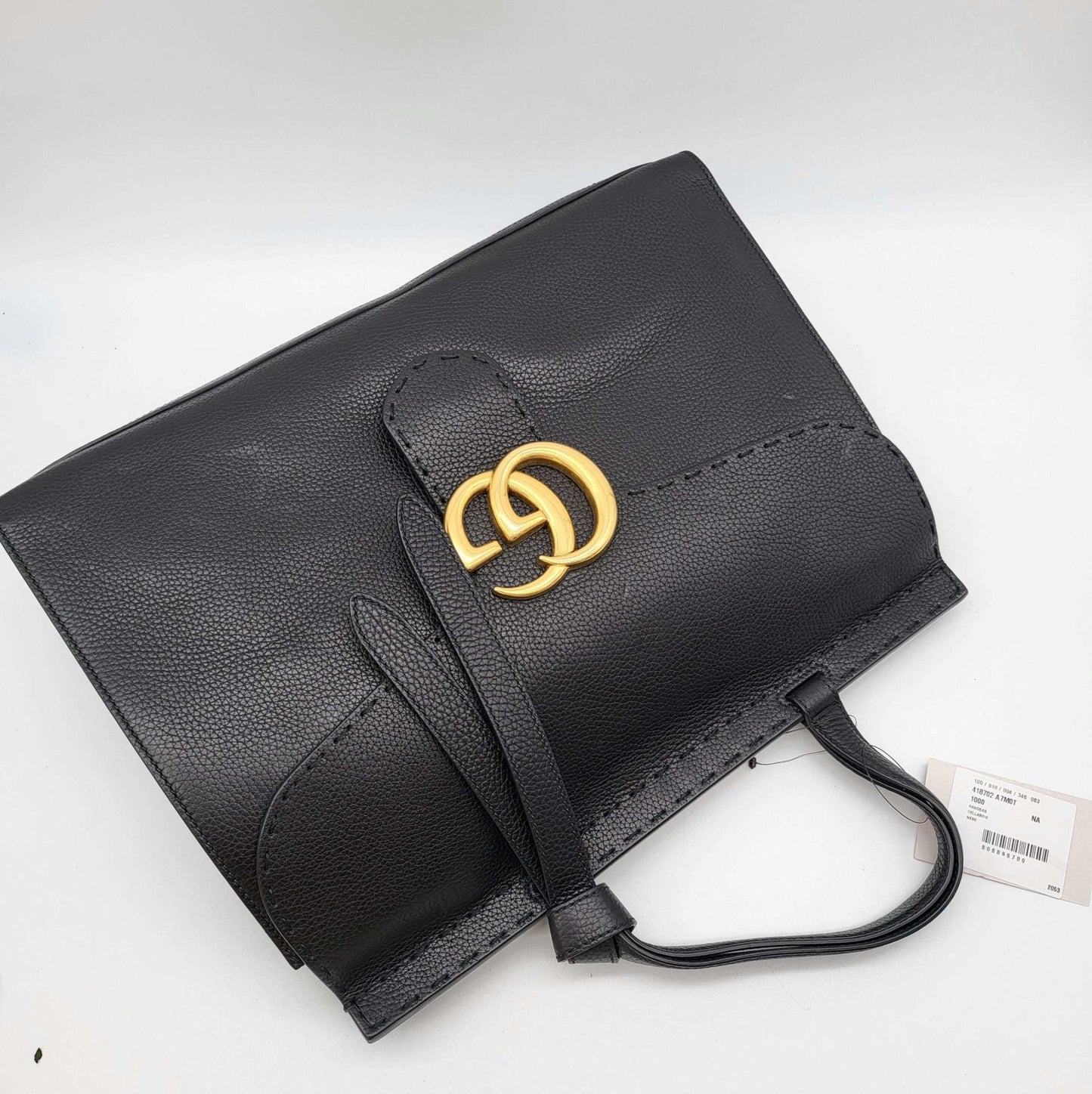 Gucci Guccissima Black Shoulder Bag Style 3