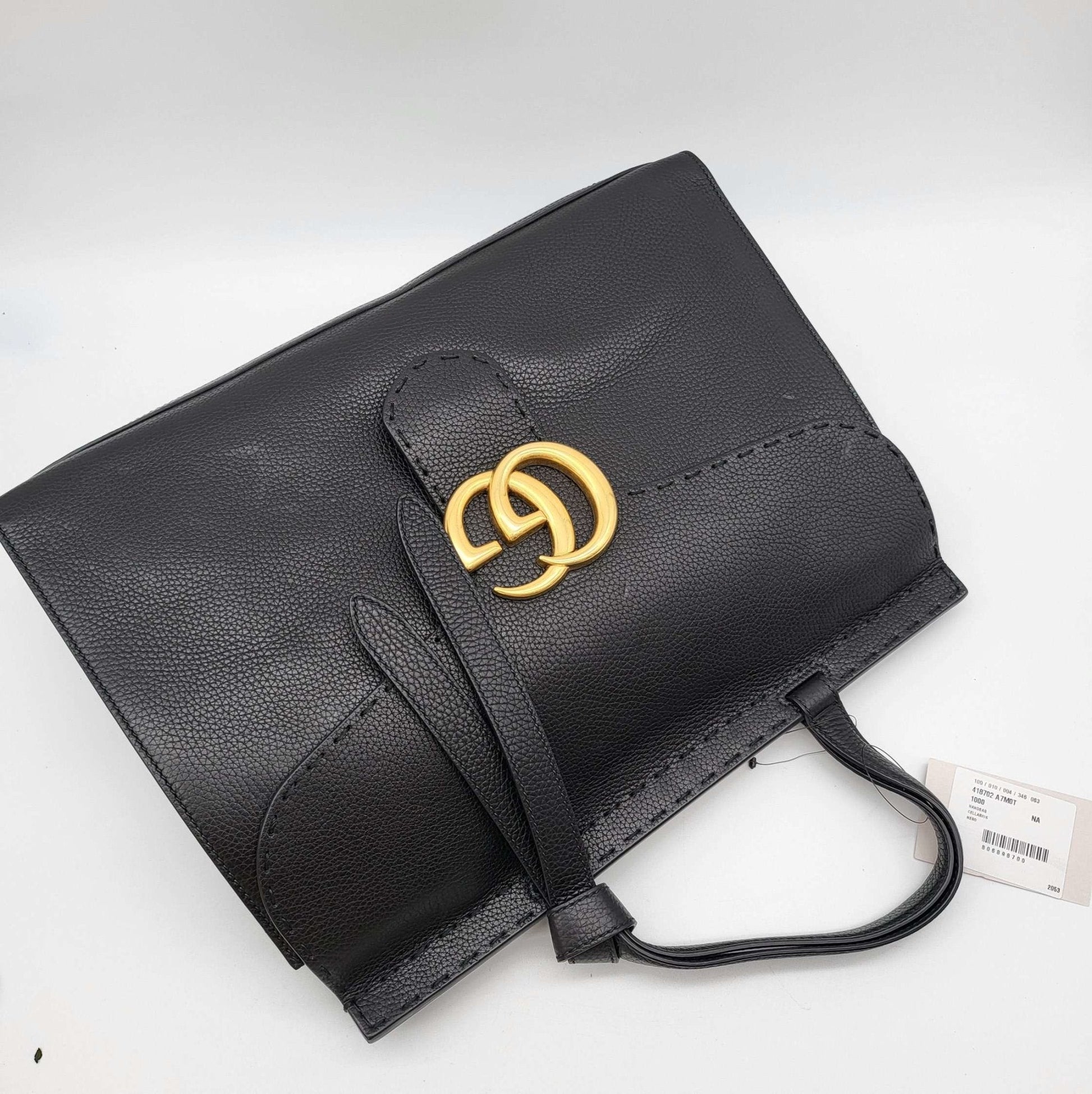 Gucci Guccissima Black Shoulder Bag Style 3