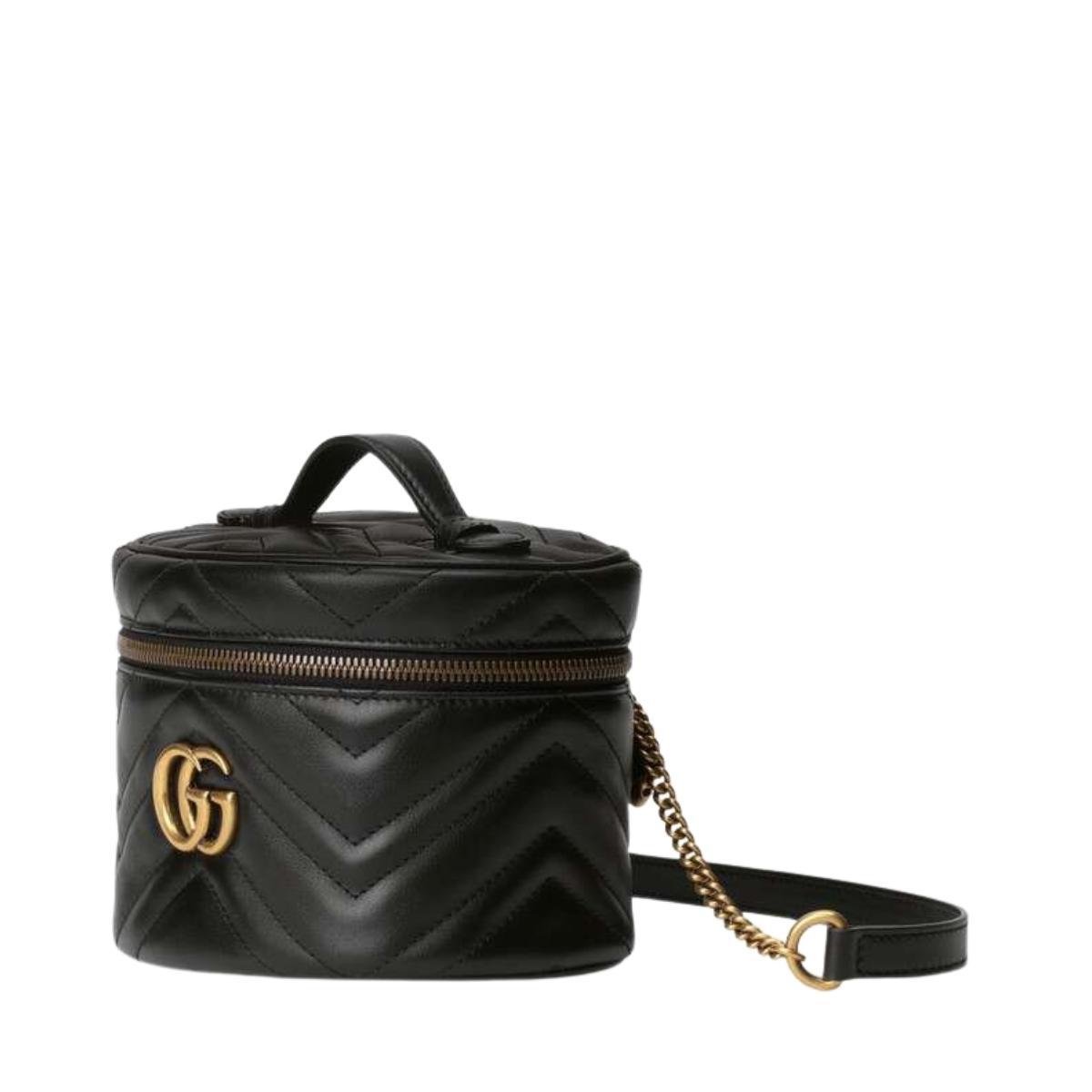 Gucci GG Marmont Leather Chain Tote Style 5