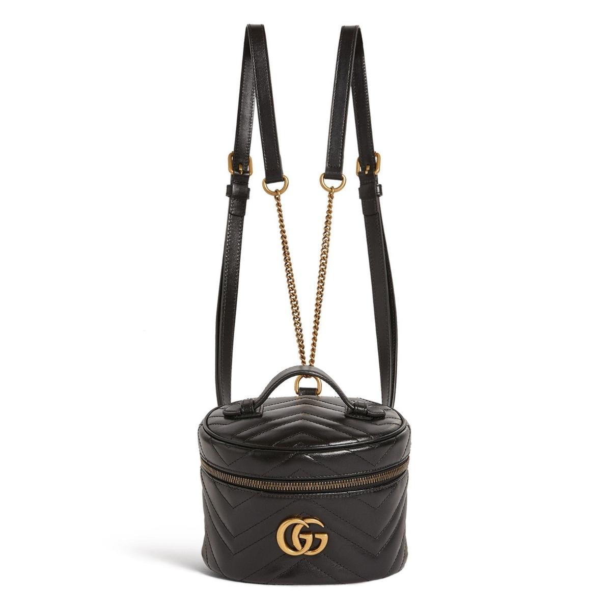 Gucci GG Marmont Leather Chain Tote Style 5