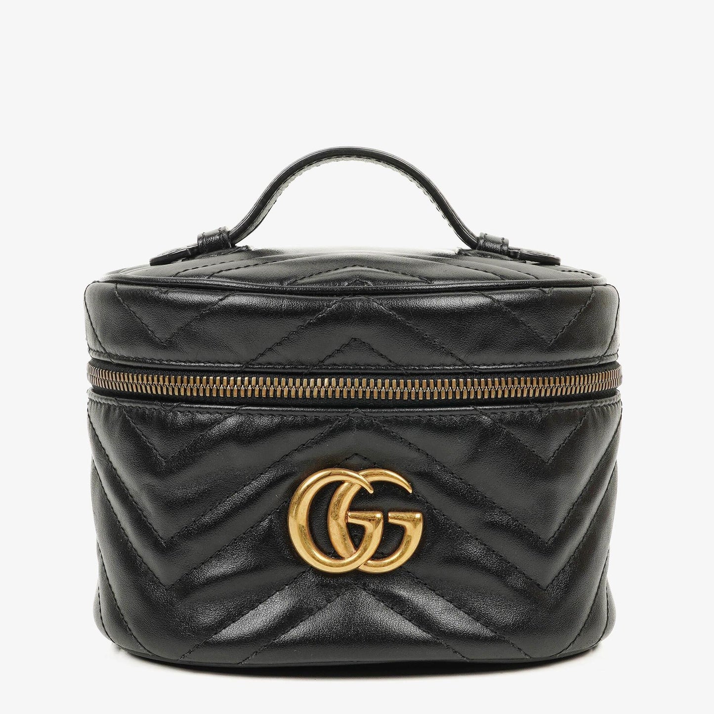 Gucci GG Marmont Round Black Backpack