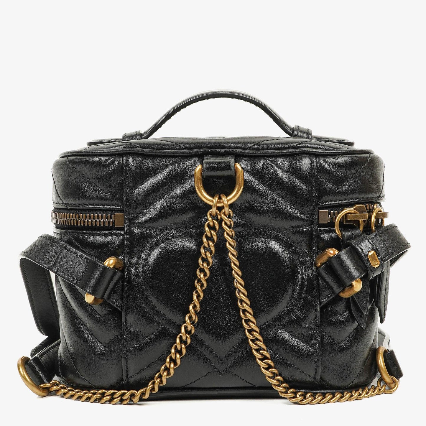 Gucci GG Marmont Round Black Backpack