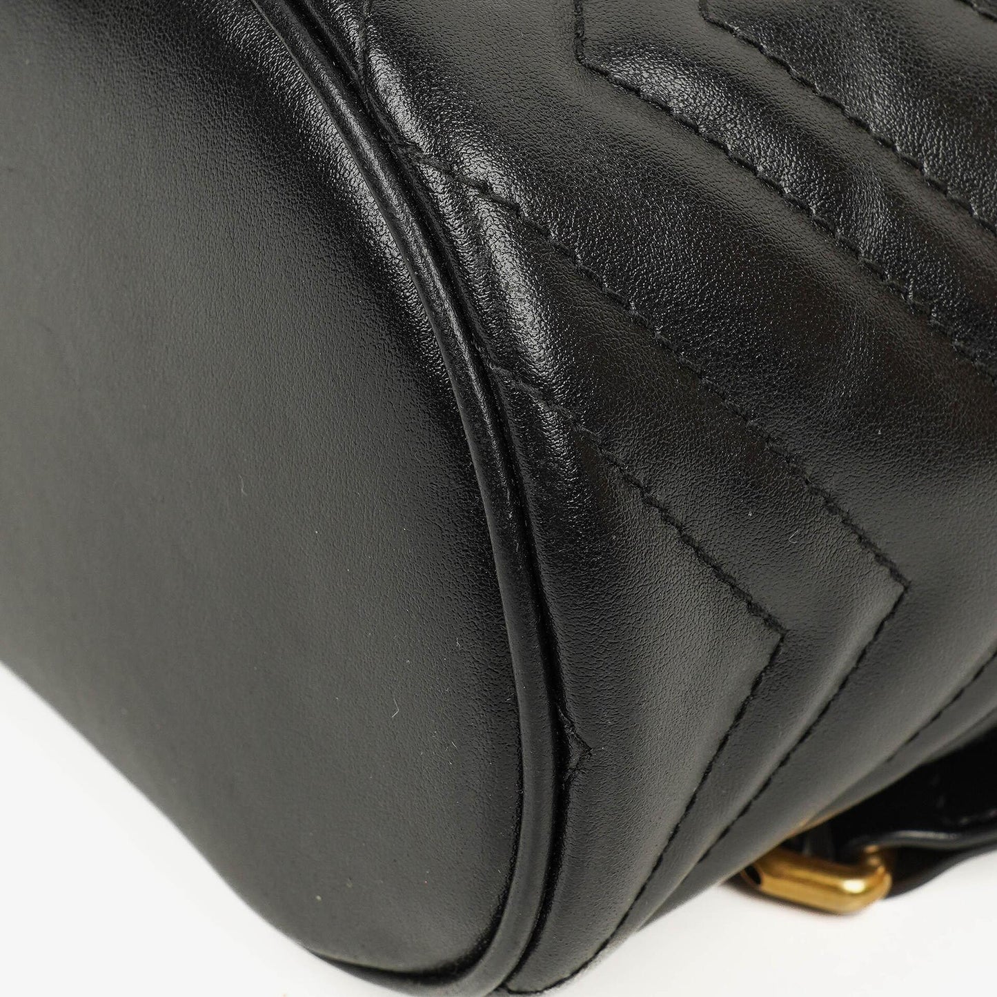 Gucci GG Marmont Round Black Backpack