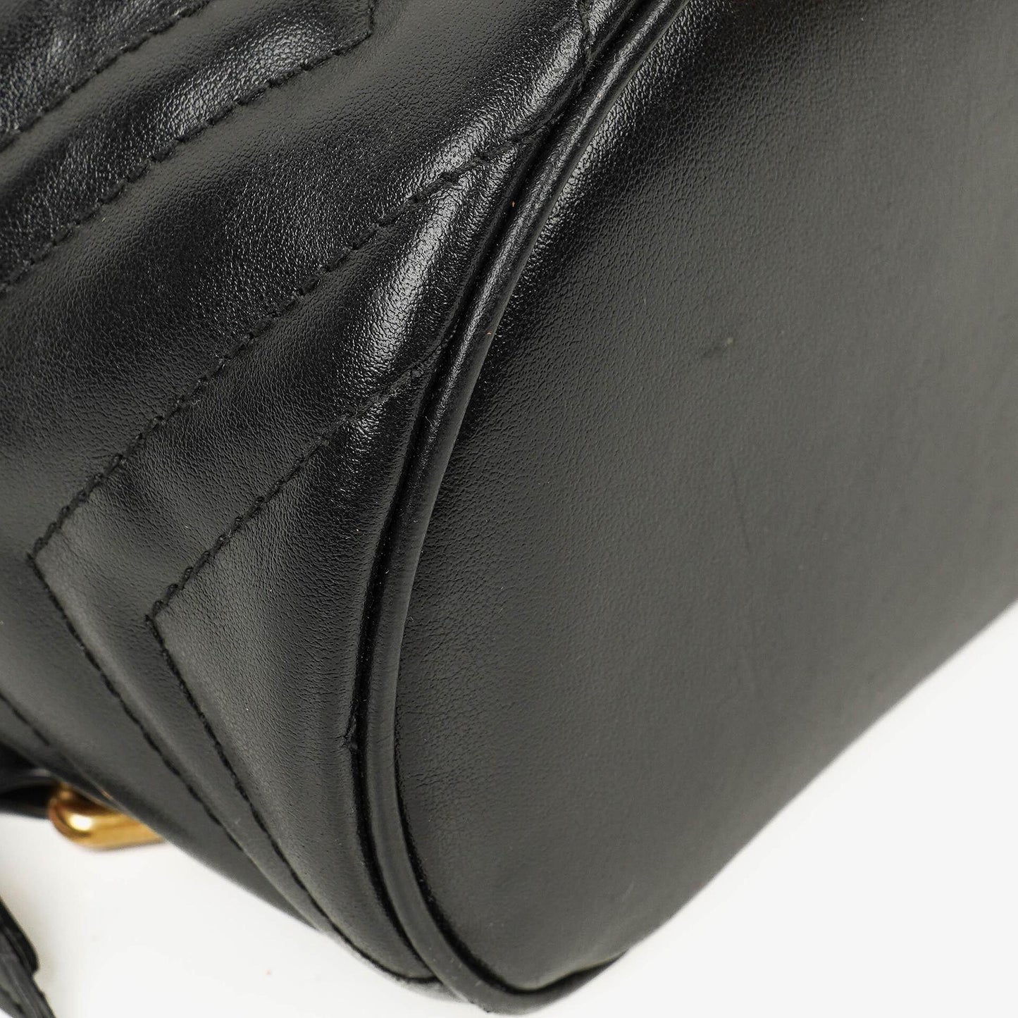 Gucci GG Marmont Round Black Backpack
