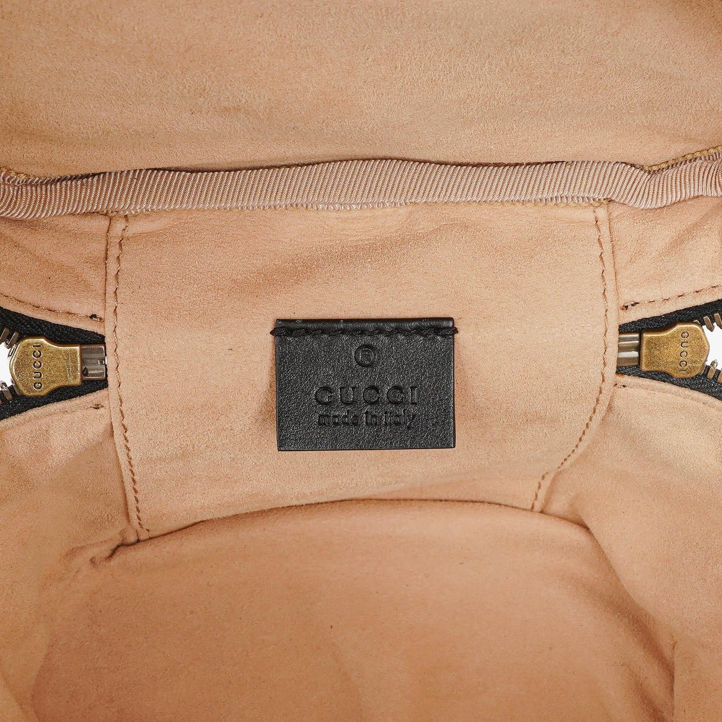Gucci GG Marmont Round Black Backpack