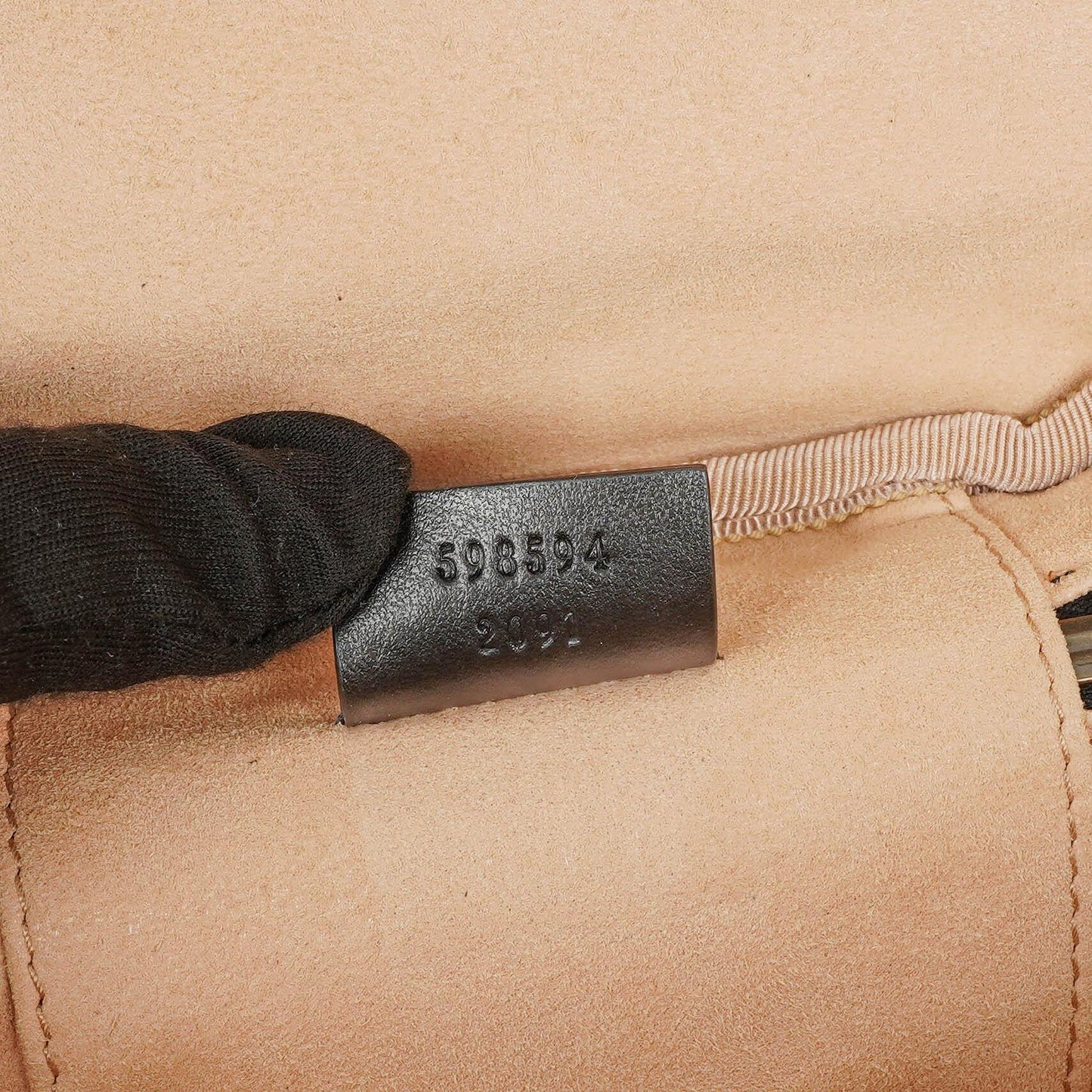 Gucci GG Marmont Round Black Backpack
