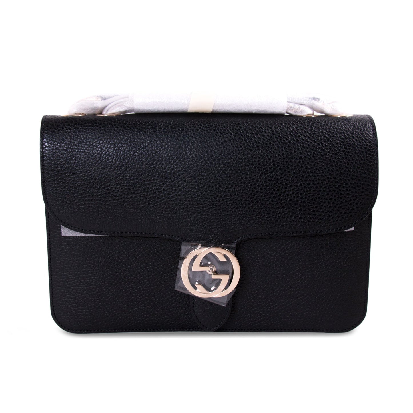 Gucci Interlocking G Leather Chain Shoulder Bag Style 2