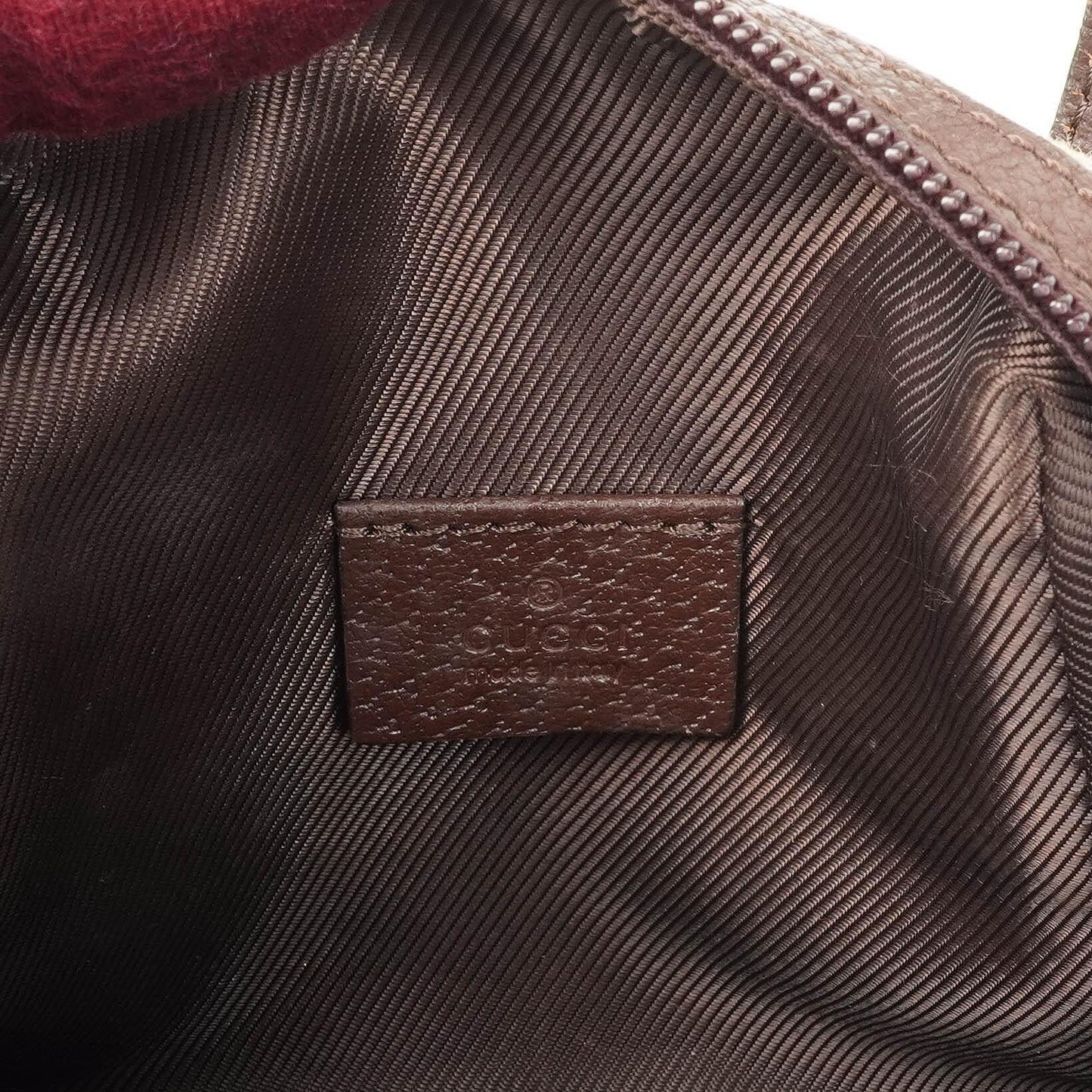 Gucci GG Monogram Beige And Brown Balthus Small Cosmetic Pouch