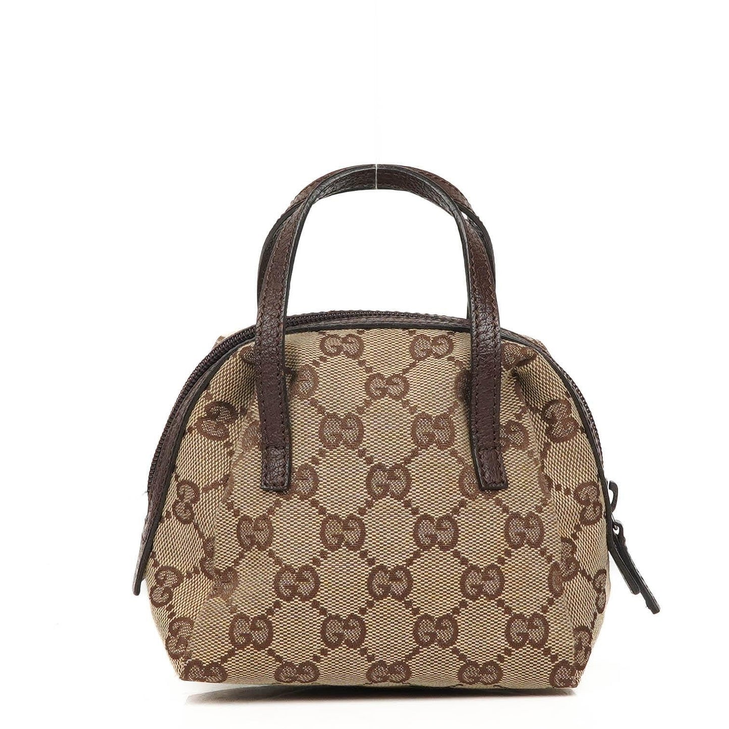 Gucci GG Monogram Beige And Brown Balthus Small Cosmetic Pouch