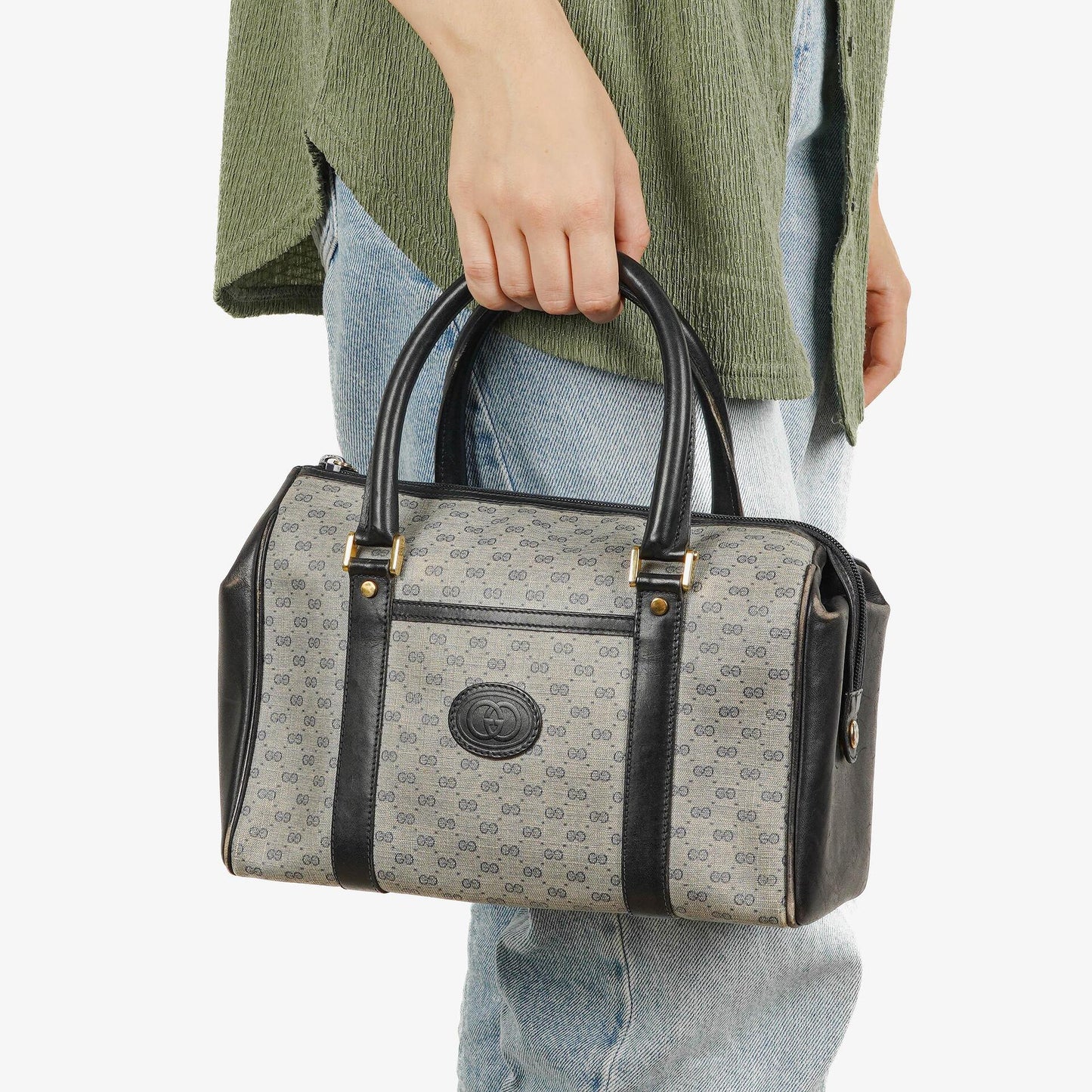Gucci GG Monogram Boston Bag