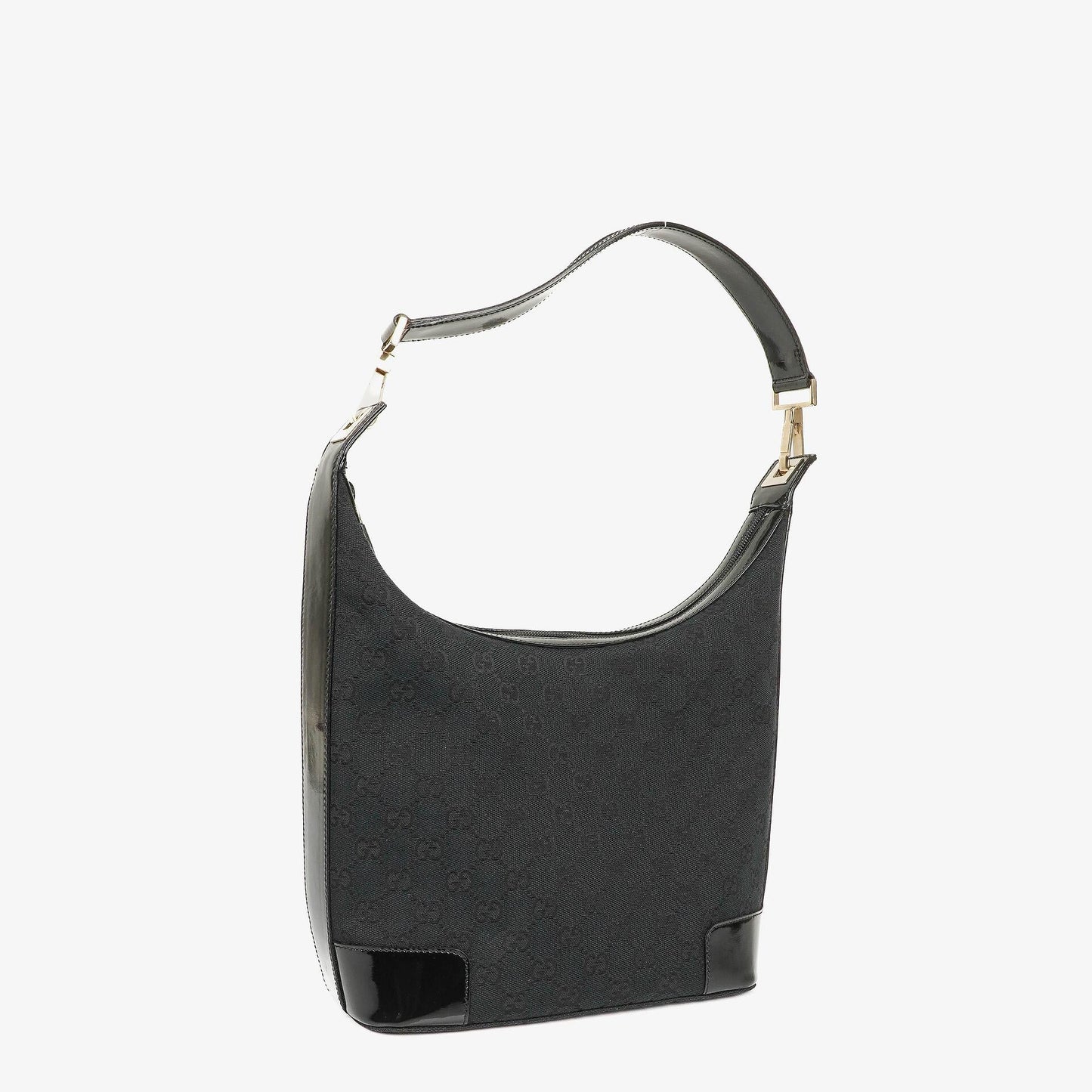 Gucci GG Navy Shoulder Hobo Bag