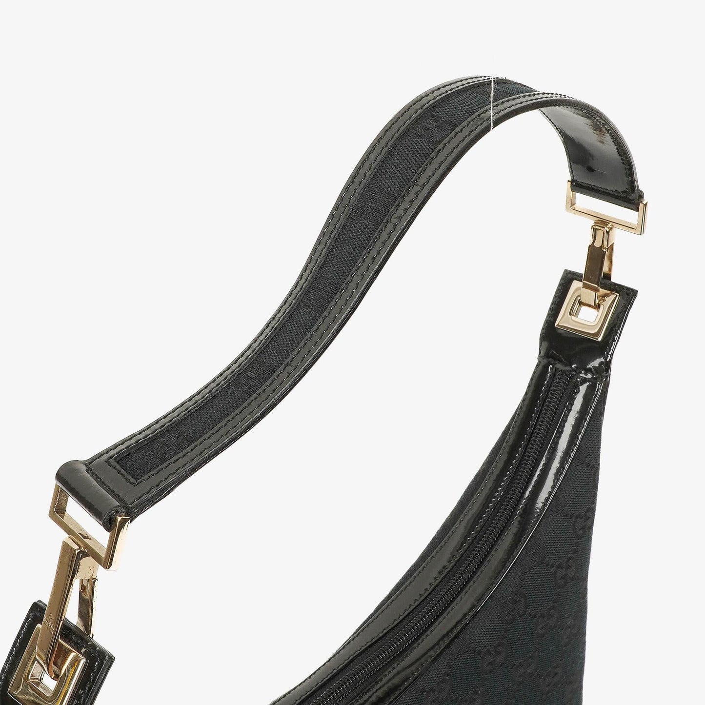 Gucci GG Navy Shoulder Hobo Bag