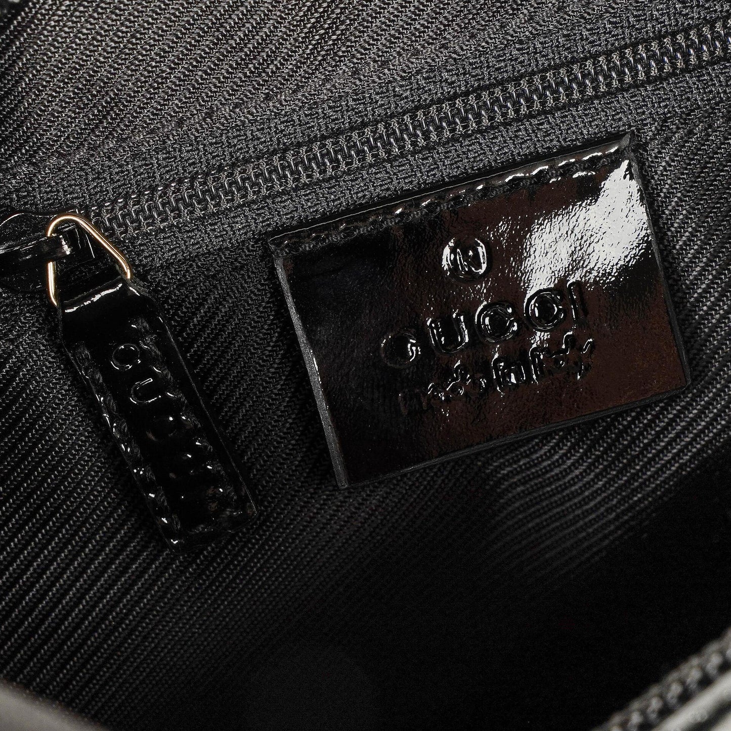 Gucci GG Navy Shoulder Hobo Bag