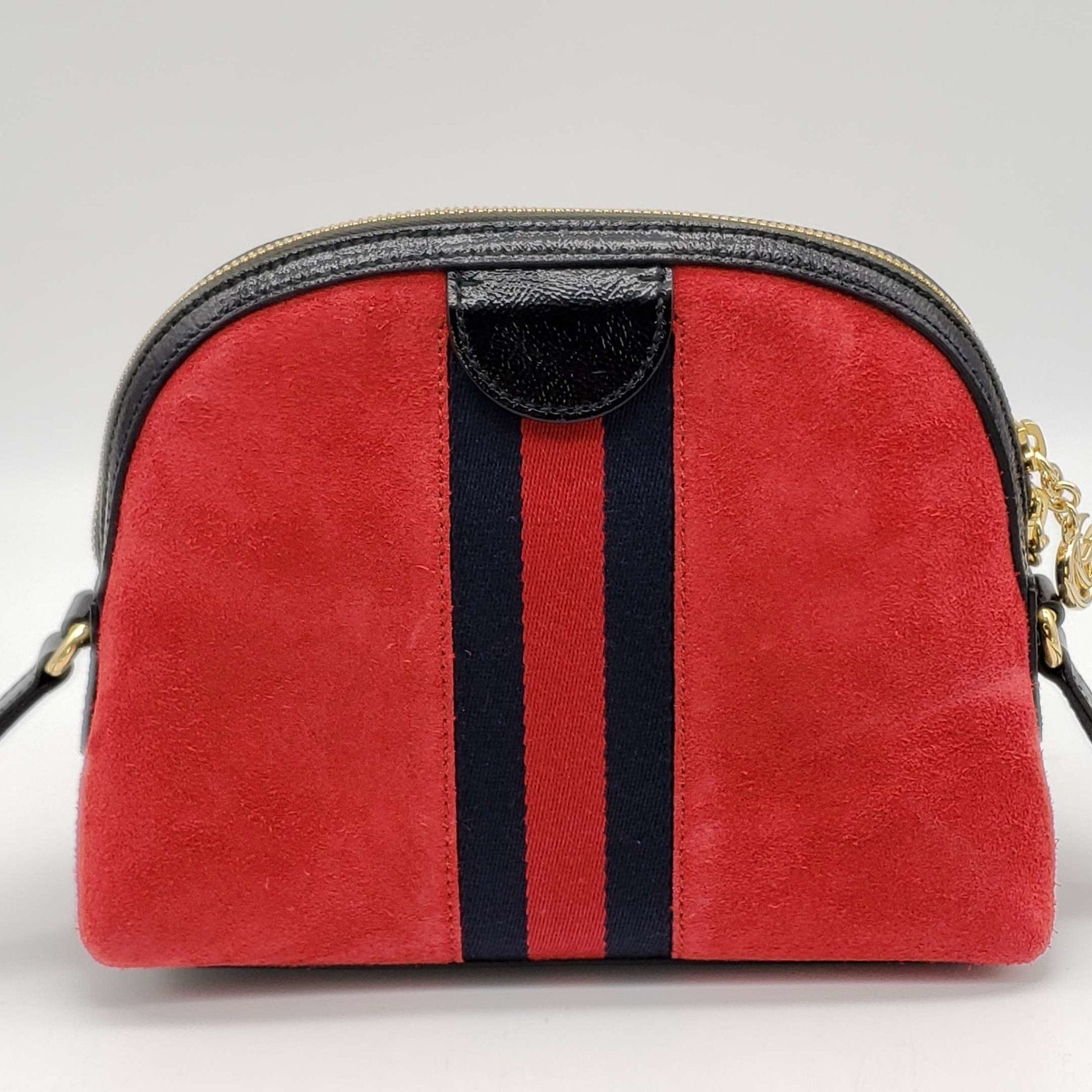 Gucci Ophidia Leather Suede Shoulder Bag