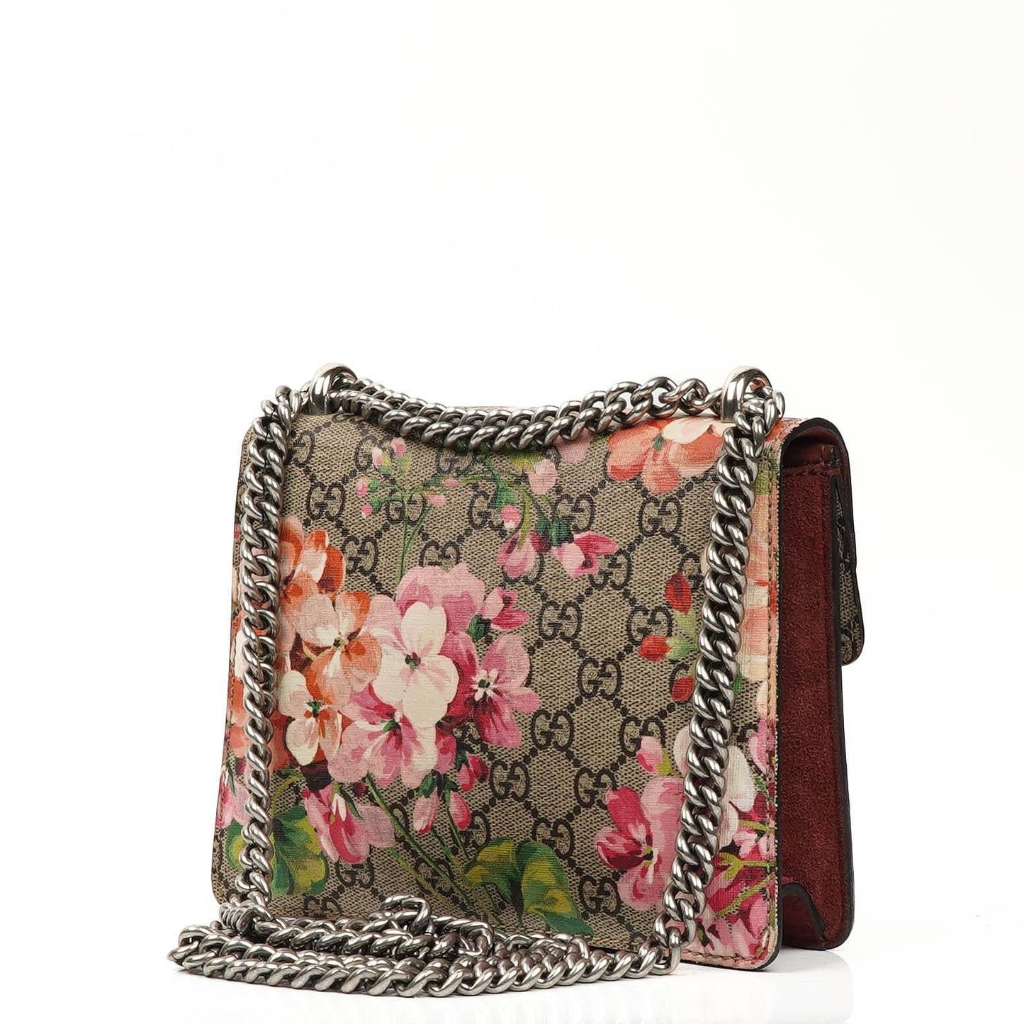 Gucci GG Supreme Monogram Blooms Mini Dionysus Shoulder Bag