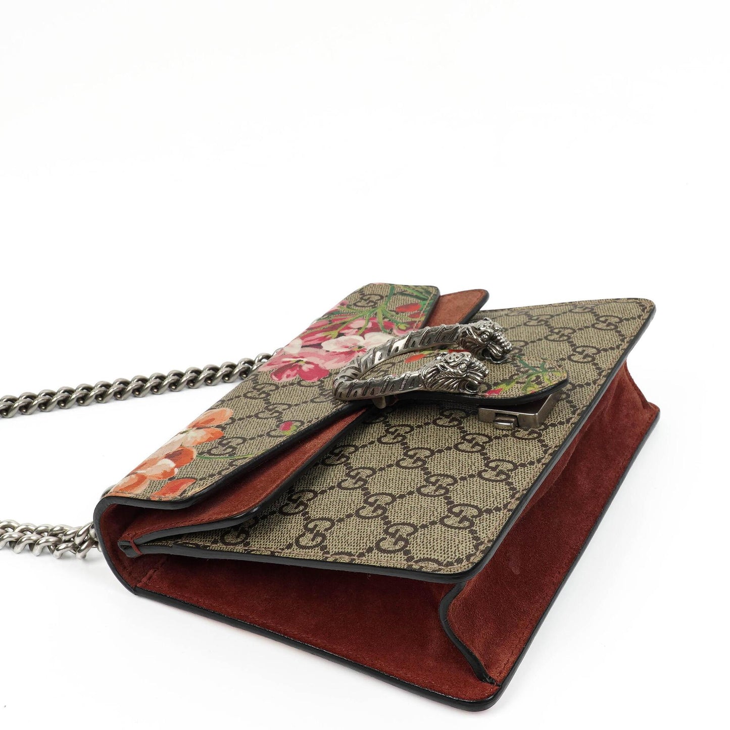 Gucci GG Supreme Monogram Blooms Mini Dionysus Shoulder Bag