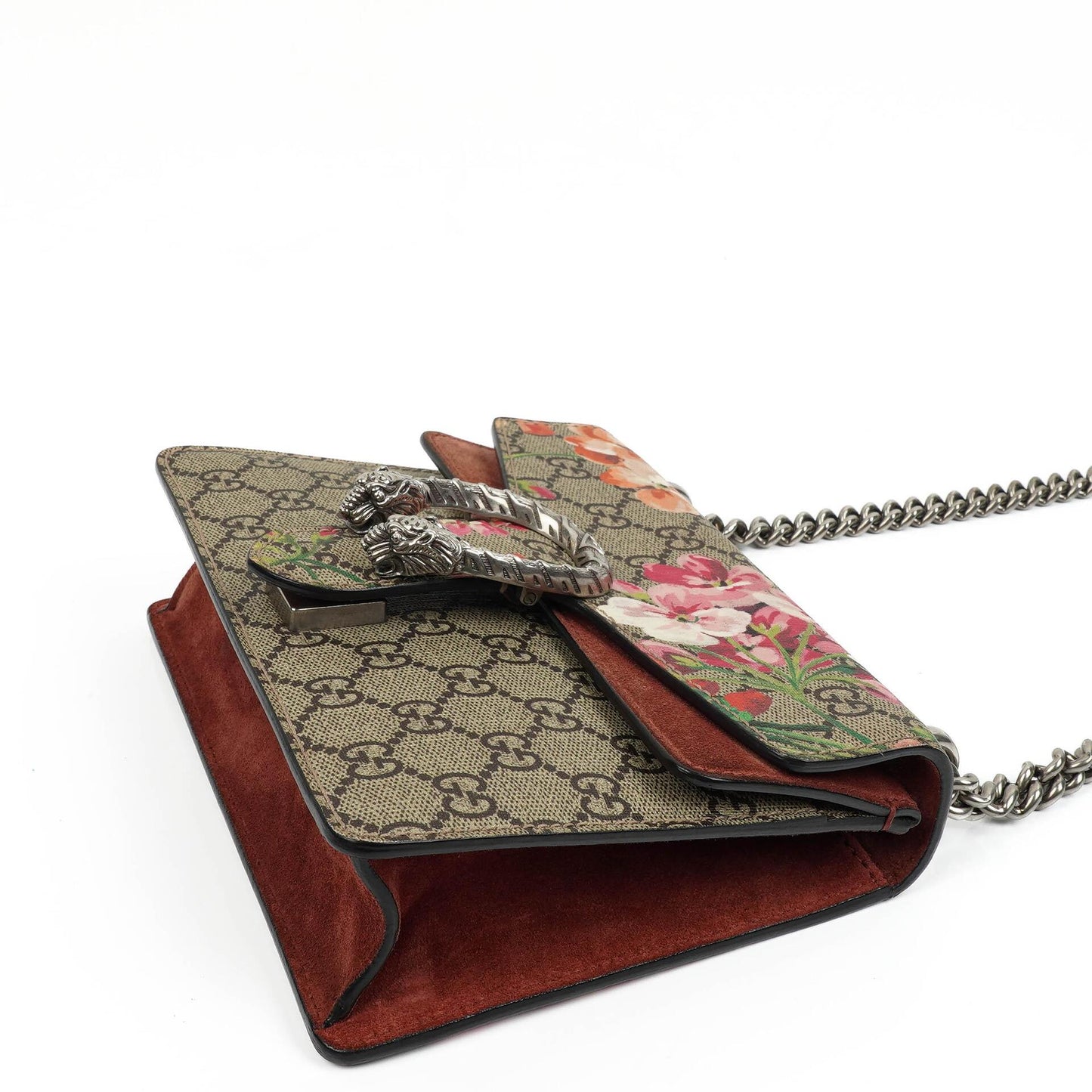 Gucci GG Supreme Monogram Blooms Mini Dionysus Shoulder Bag