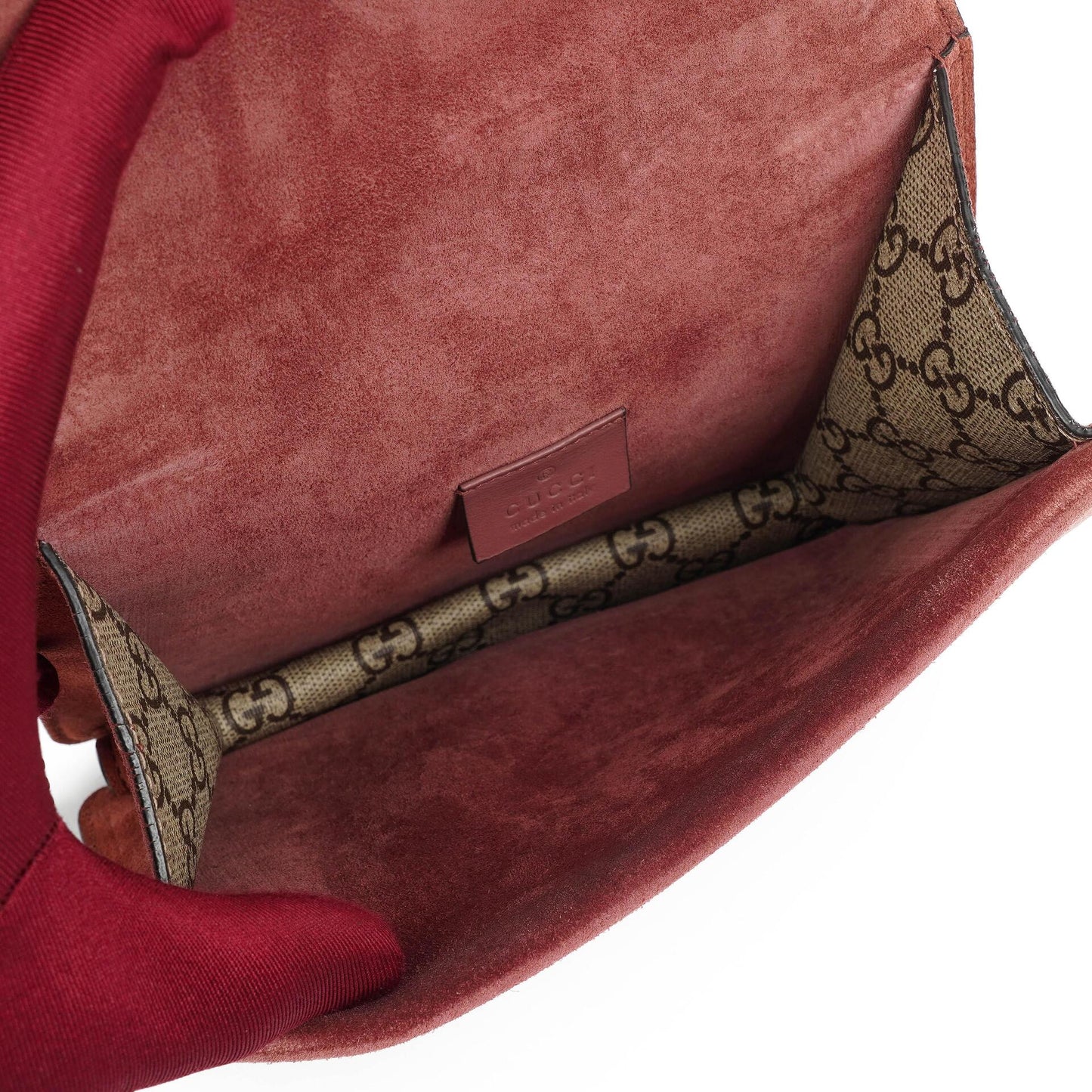 Gucci GG Supreme Monogram Blooms Mini Dionysus Shoulder Bag