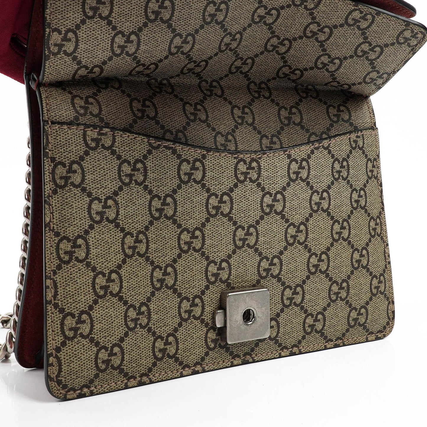 Gucci GG Supreme Monogram Blooms Mini Dionysus Shoulder Bag