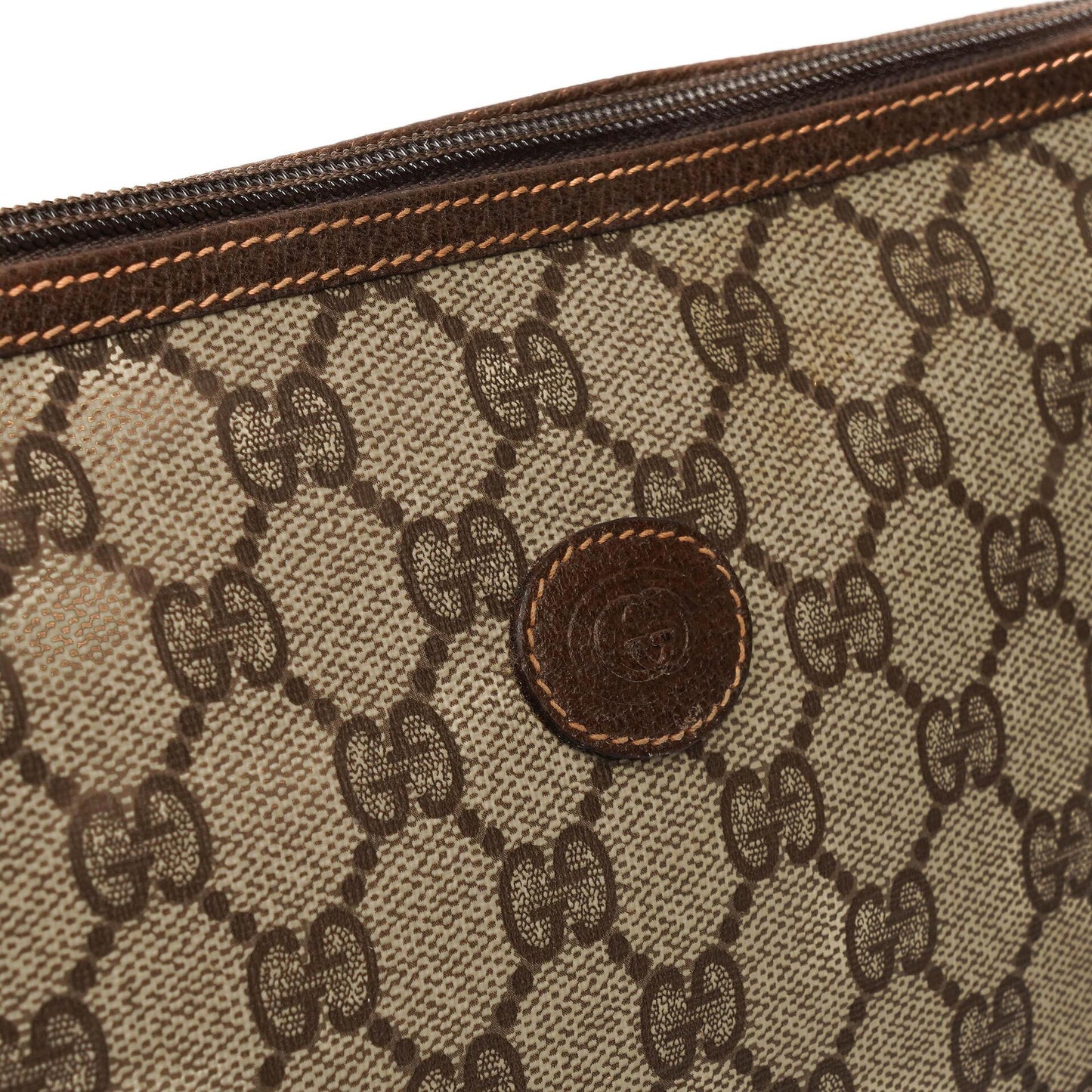 Gucci GG Supreme Monogram Clutch Bag