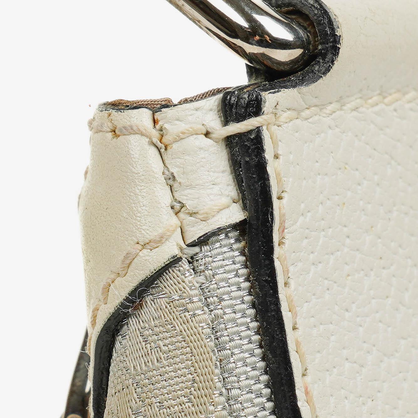 Gucci GG Supreme Pop SIlver Handbag