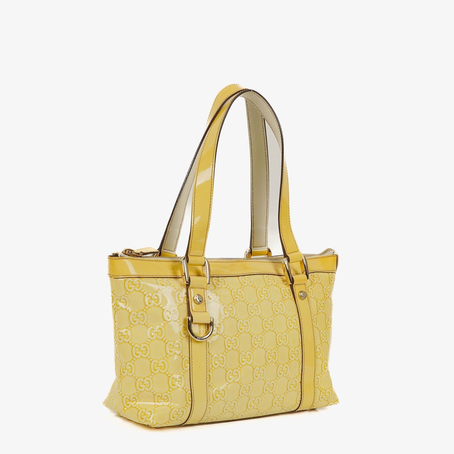 Gucci GG Yellow Abbey Tote Bag