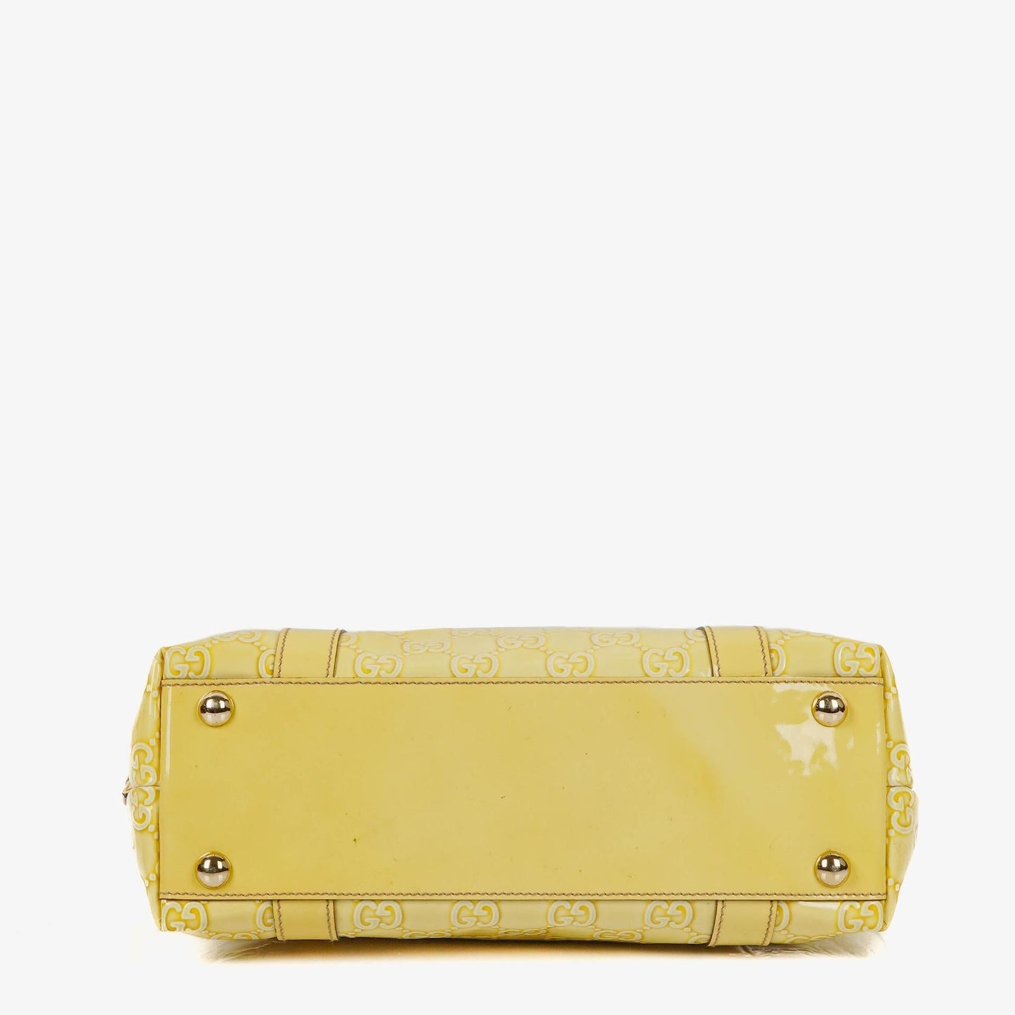 Gucci GG Yellow Abbey Tote Bag