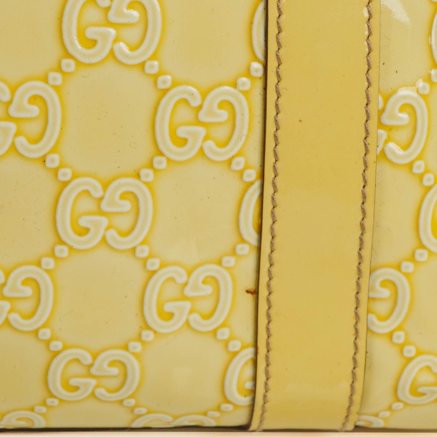 Gucci GG Yellow Abbey Tote Bag