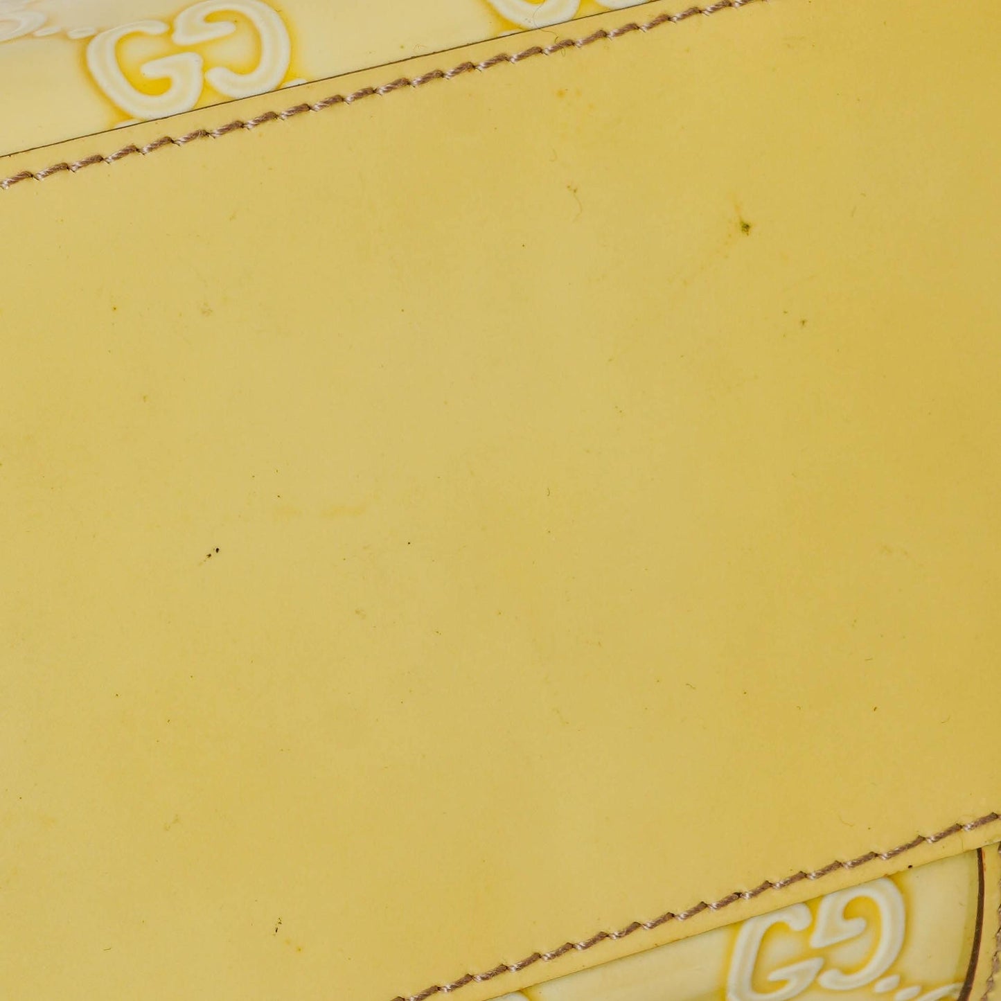 Gucci GG Yellow Abbey Tote Bag