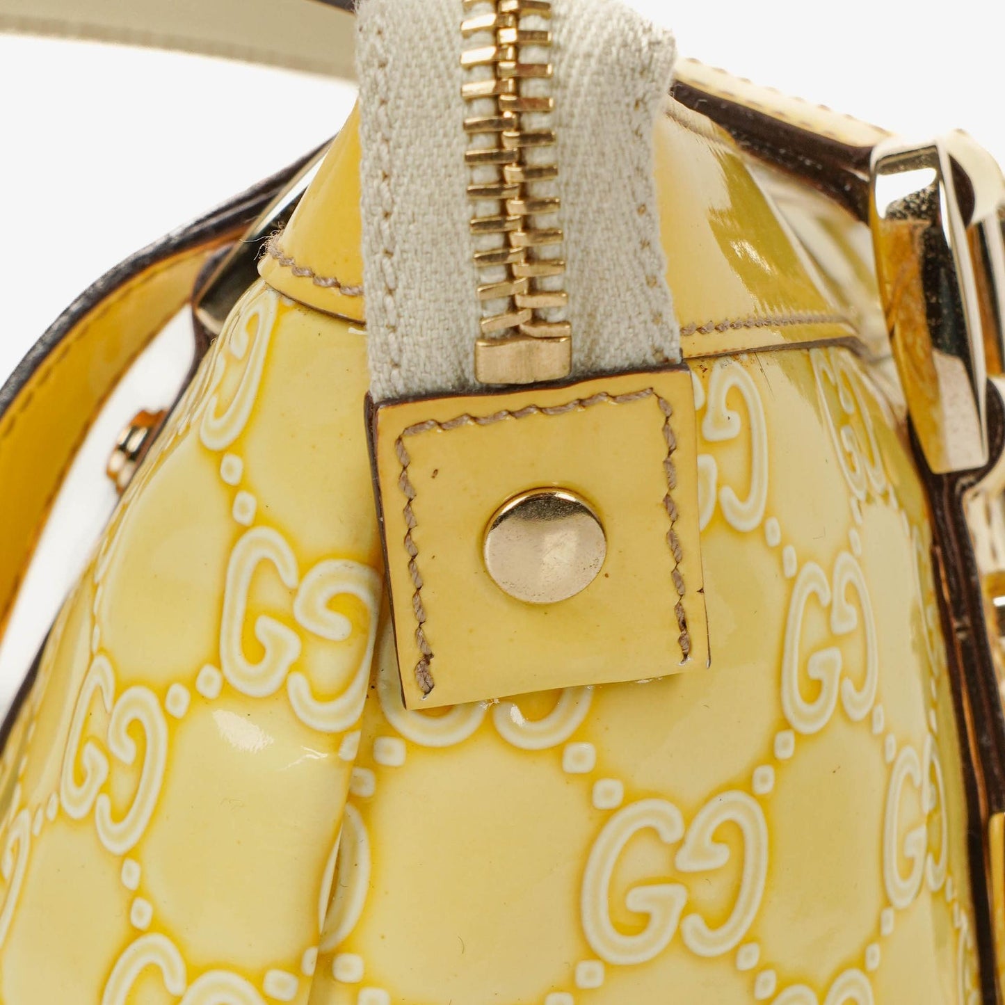 Gucci GG Yellow Abbey Tote Bag