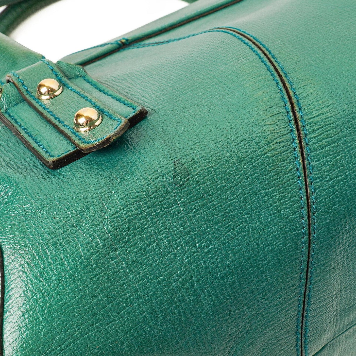 Gucci Grained Calfskin Large Horsebit Chain Flap Bag