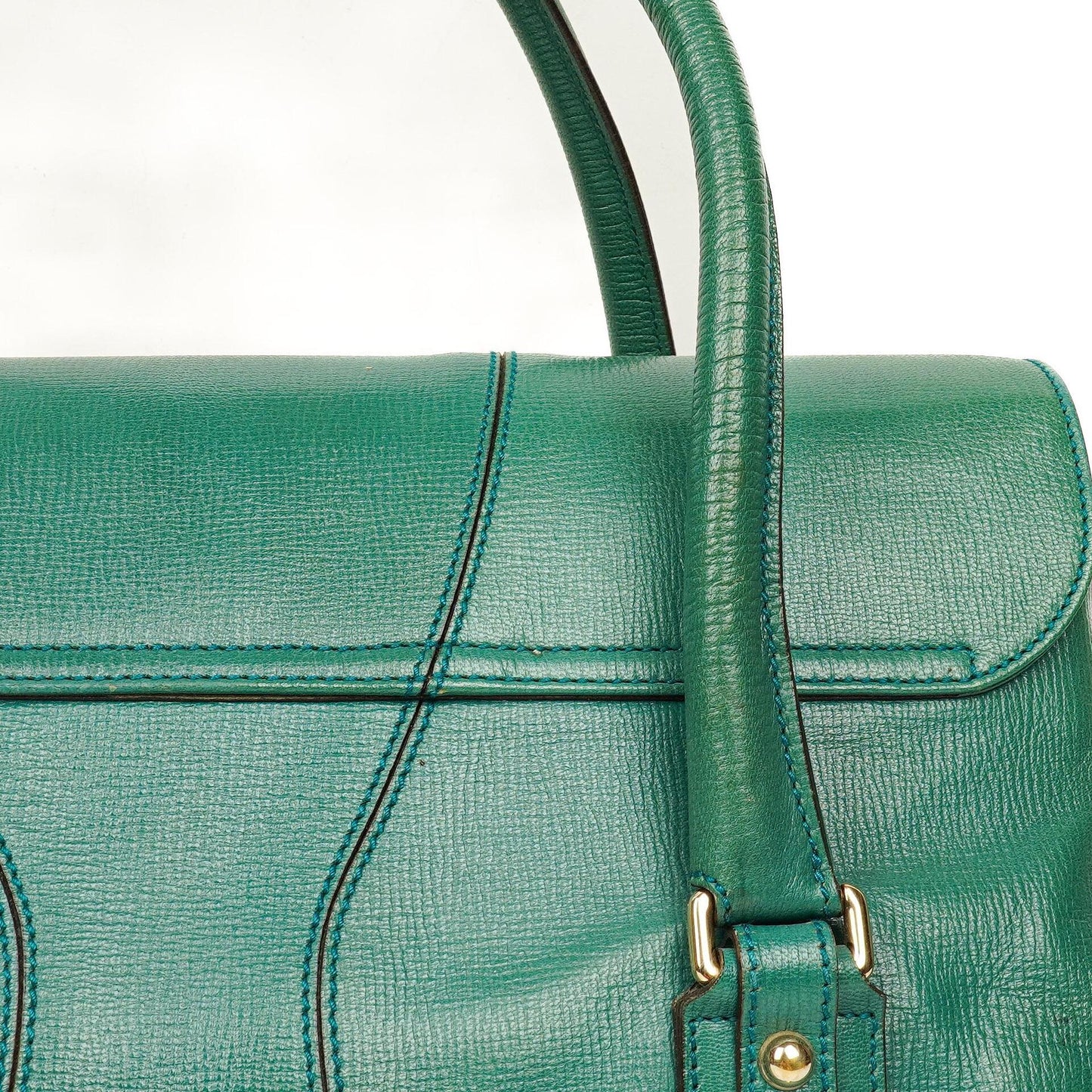 Gucci Grained Calfskin Large Horsebit Chain Flap Bag