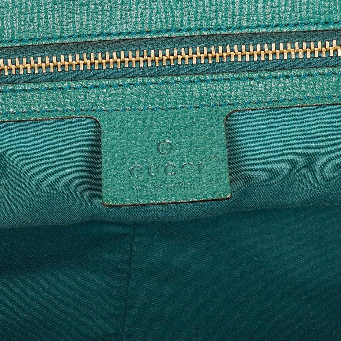 Gucci Grained Calfskin Large Horsebit Chain Flap Bag