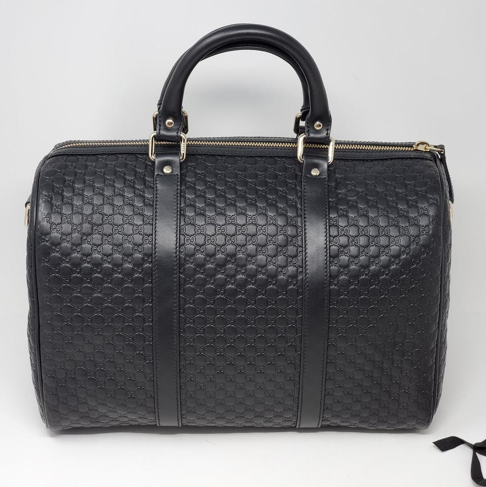 Gucci Guccissima Black Shoulder Bag Style 2