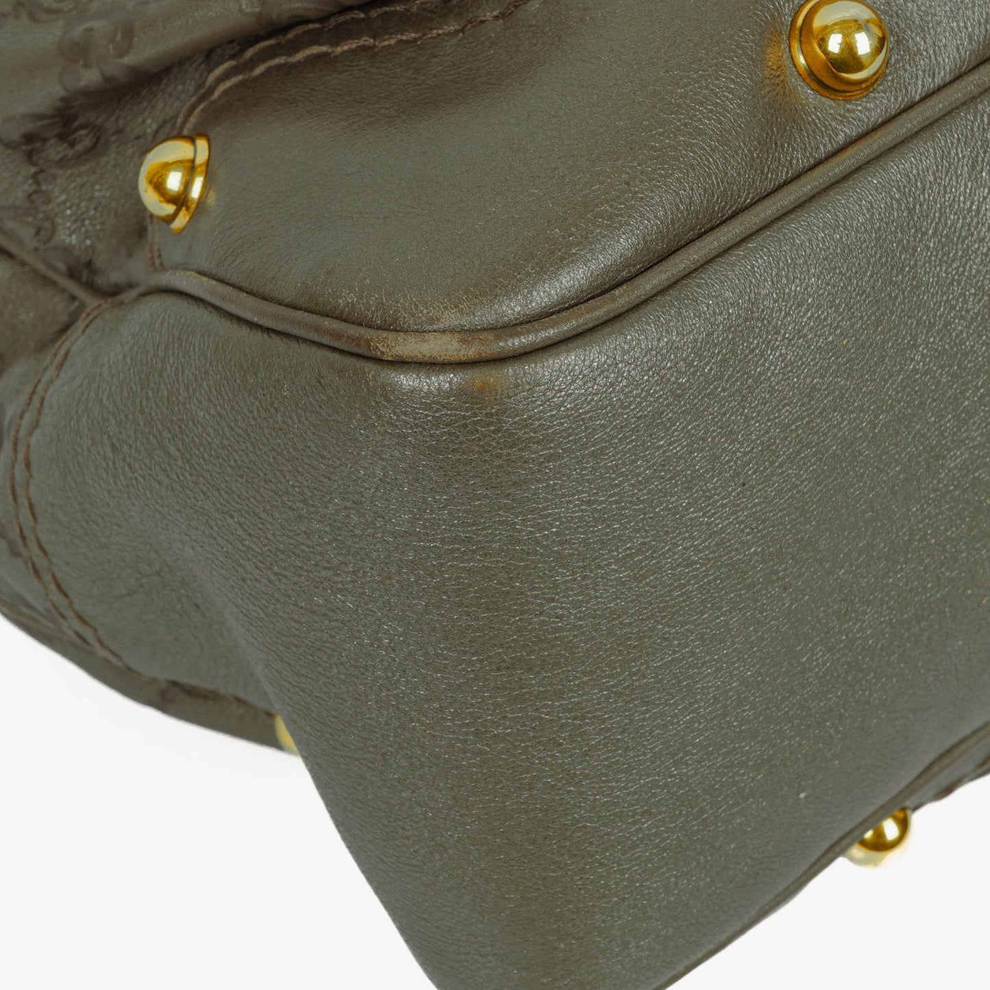 Gucci Guccissima Jokey Leather Hobo Bag