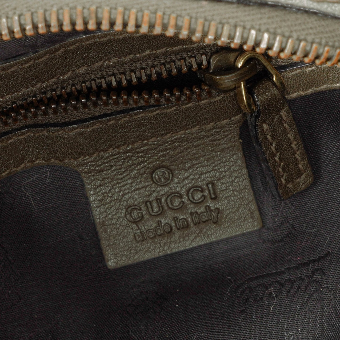 Gucci Guccissima Jokey Leather Hobo Bag