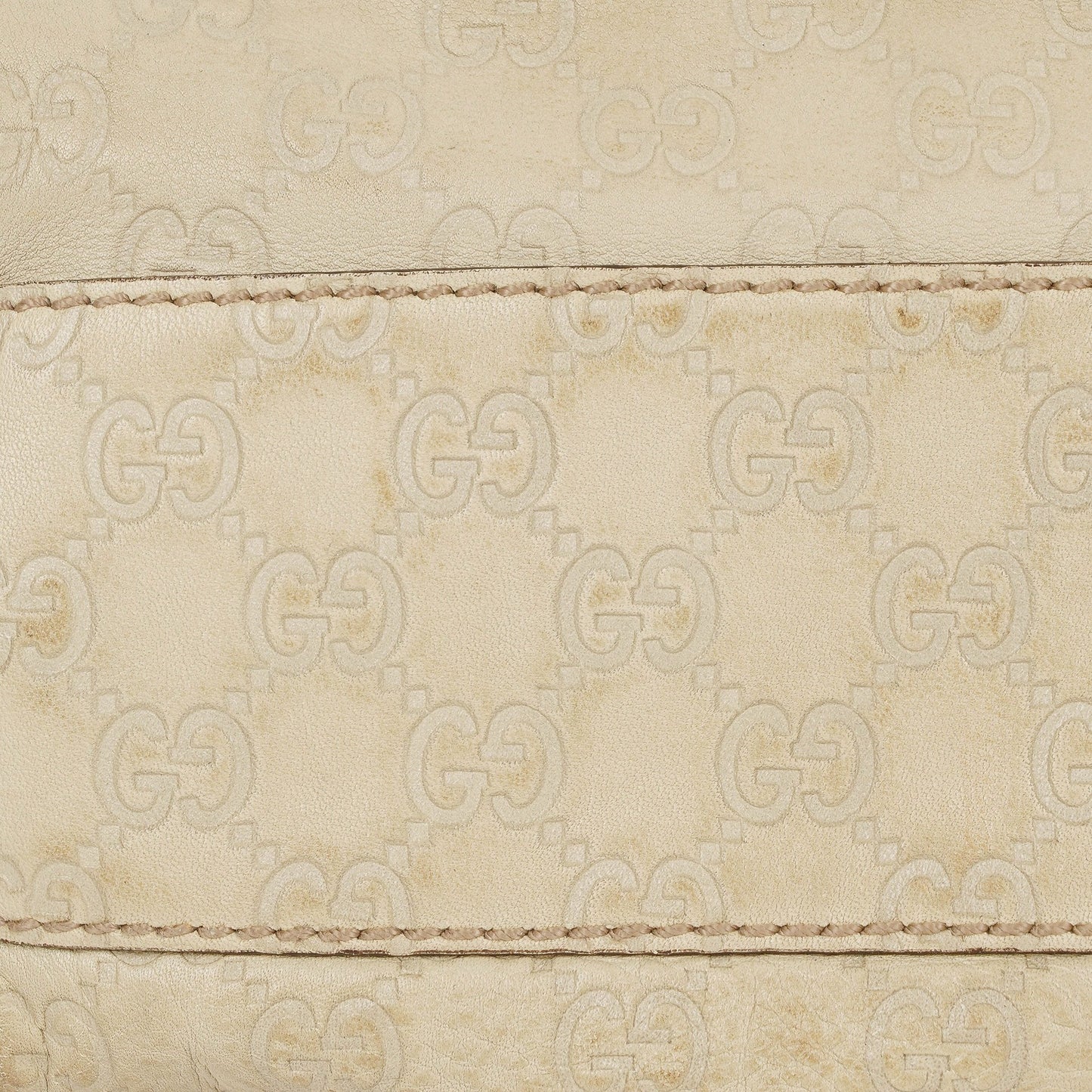 Gucci Guccissima Neutral Leather Suckey Hobo Bag